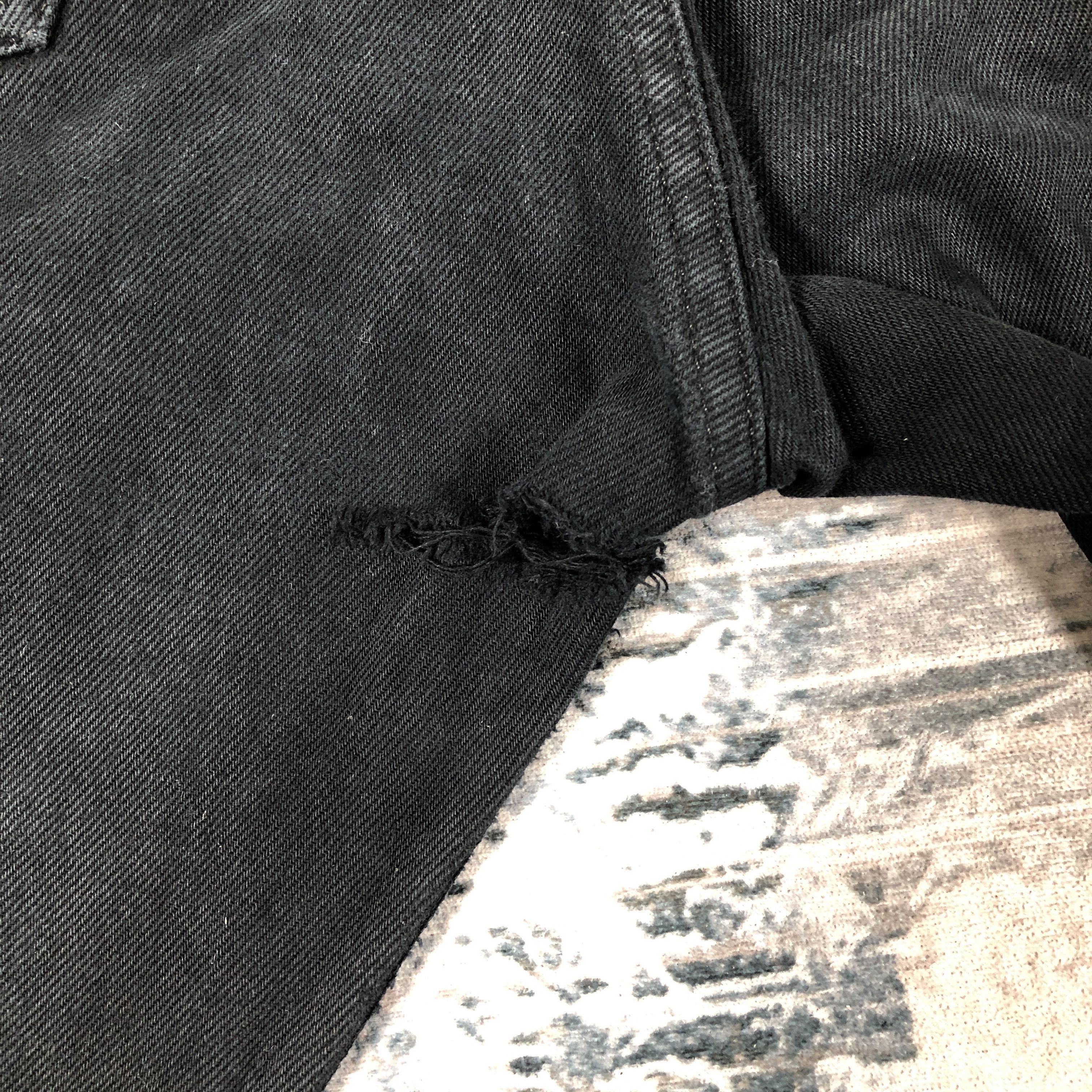 Levi's × Vintage Vintage Levis 501 Jeans Black Denim Size US 30 / EU 46 - 6 Thumbnail