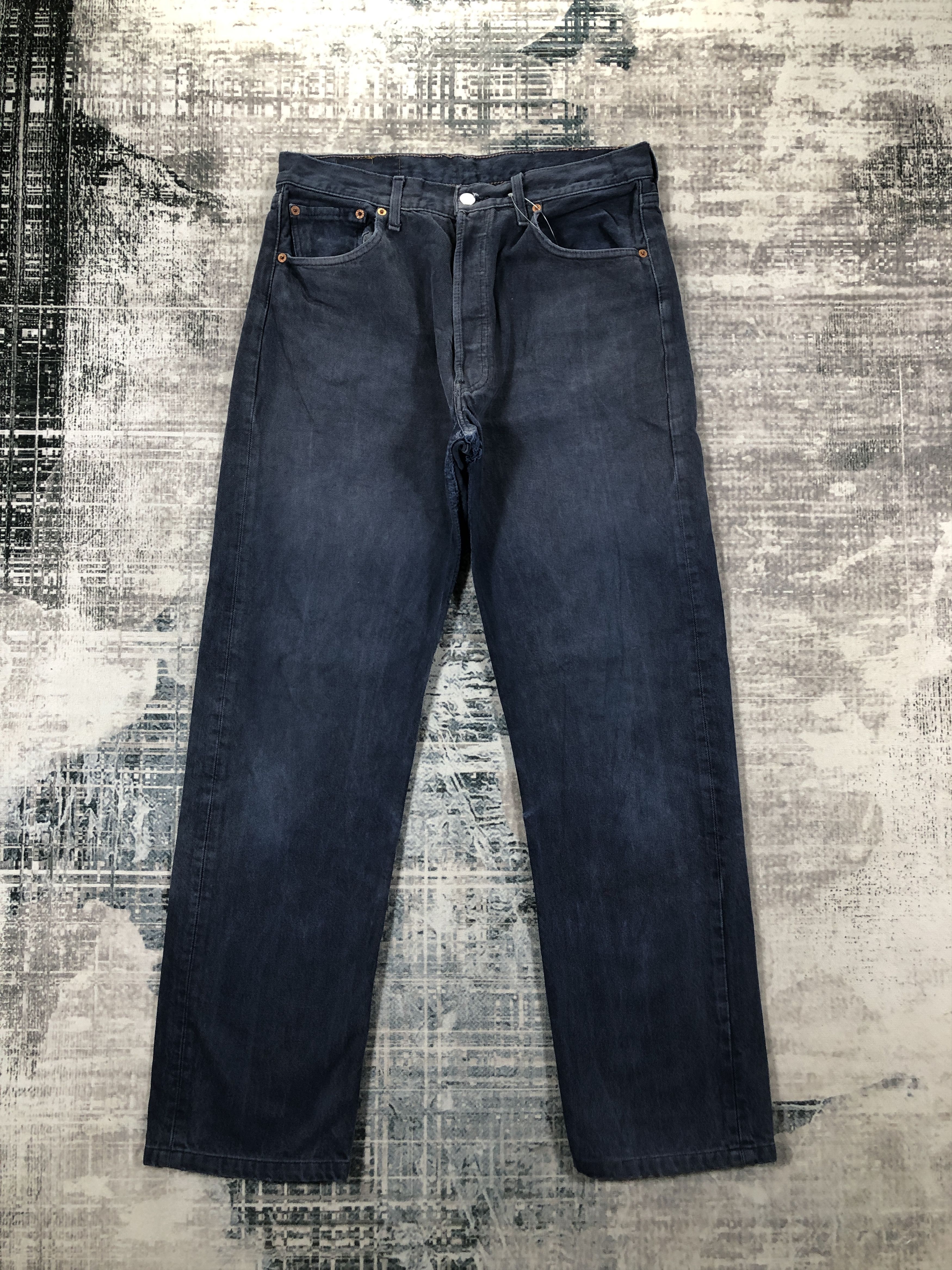 Vintage Levis 501 Jeans Dark Wash Denim