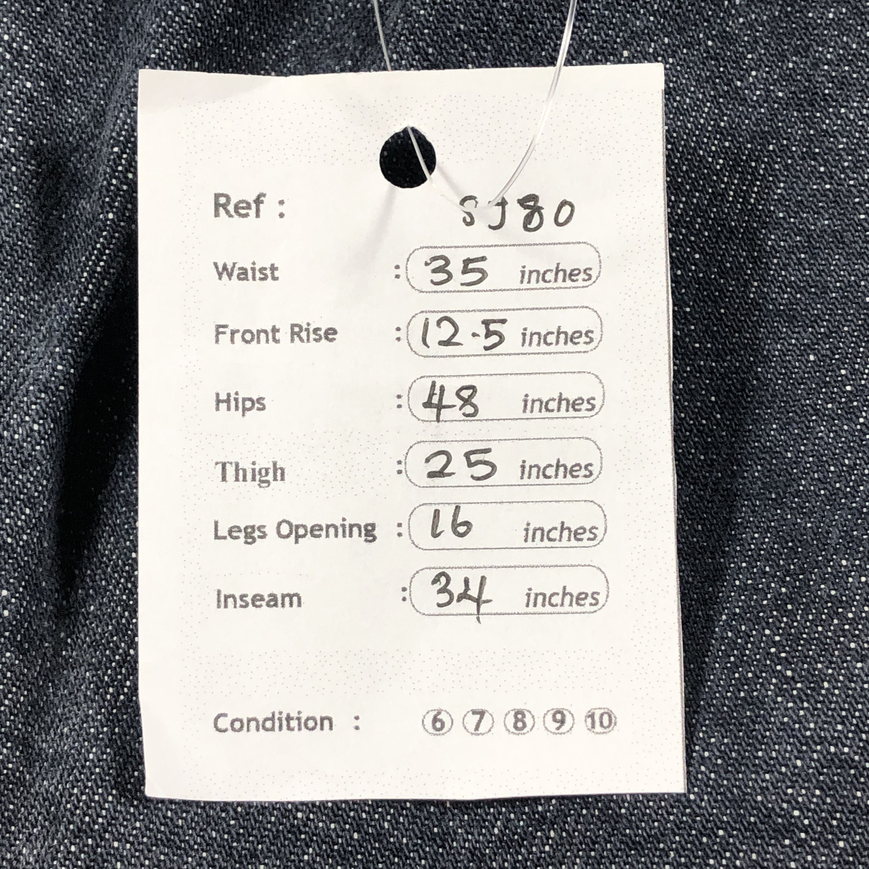 Levi's × Vintage Vintage Levis 501 Jeans Blue Wash Denim Size US 35 - 17 Thumbnail