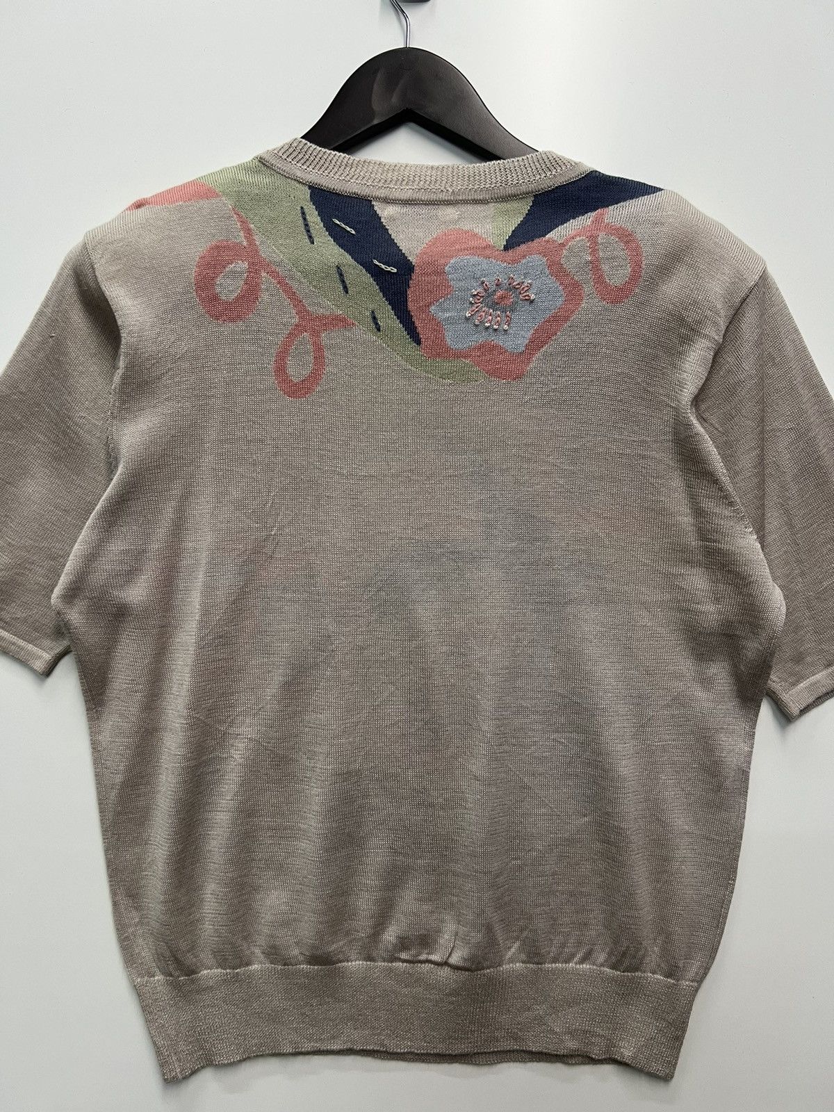 Japanese Brand DUSOL COLOURED CABLE KNIT SWEATERS Size M / US 6-8 / IT 42-44 - 4 Thumbnail