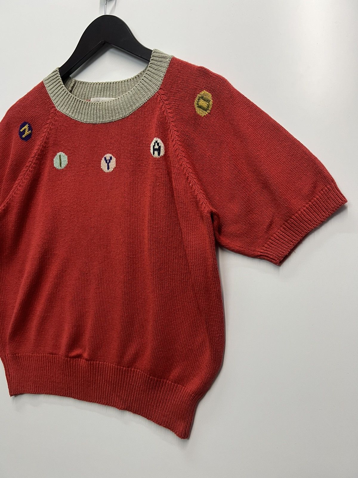 Japanese Brand SAISON DE ELLE COLOURED CABLE KNIT SWEATERS Size M / US 6-8 / IT 42-44 - 4 Thumbnail