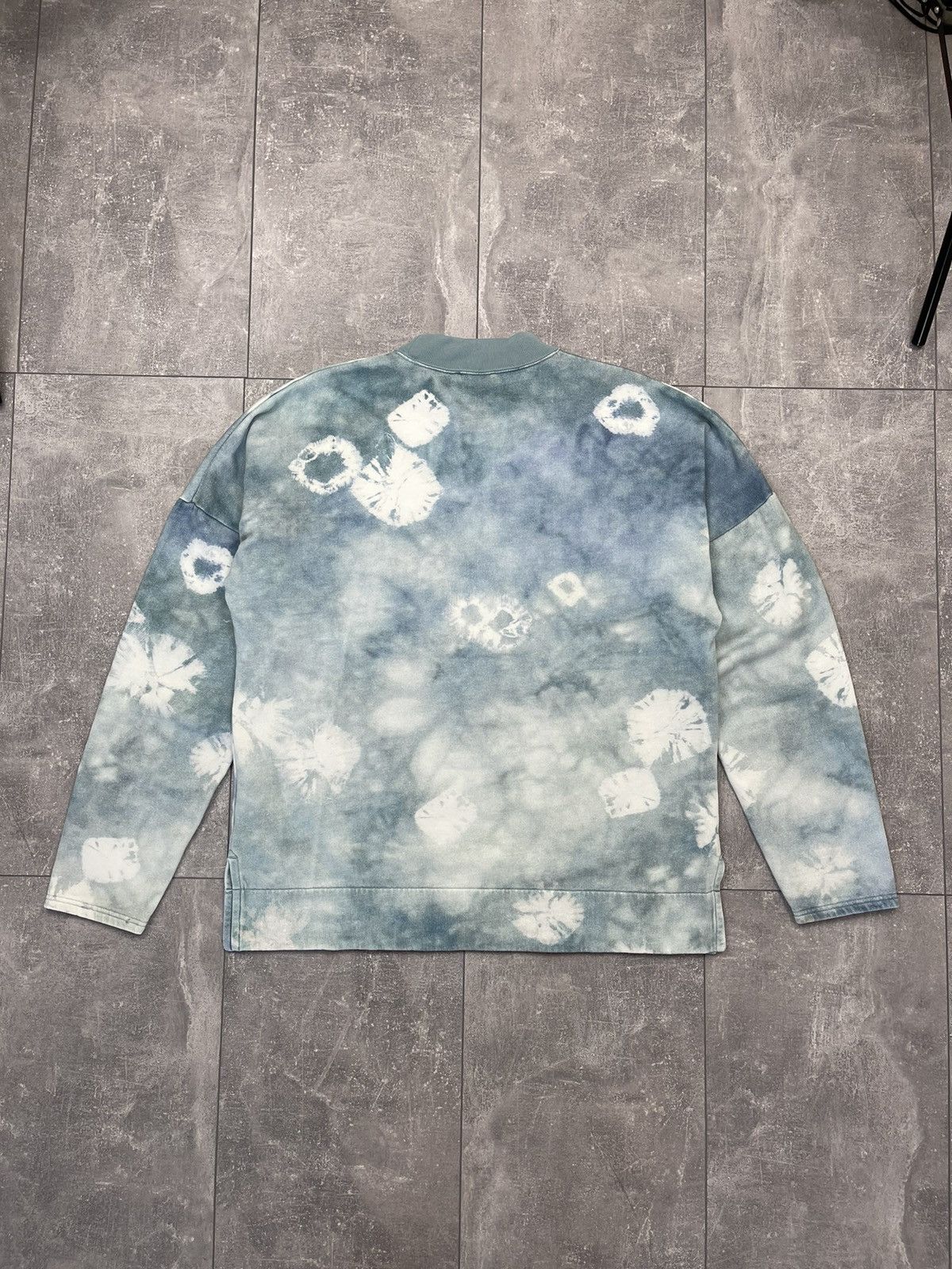Acne Studios Acne Studios Felke Bleach PSS18 Tie-Dye Blue Sweatshirt Size US L / EU 52-54 / 3 - 12 Thumbnail