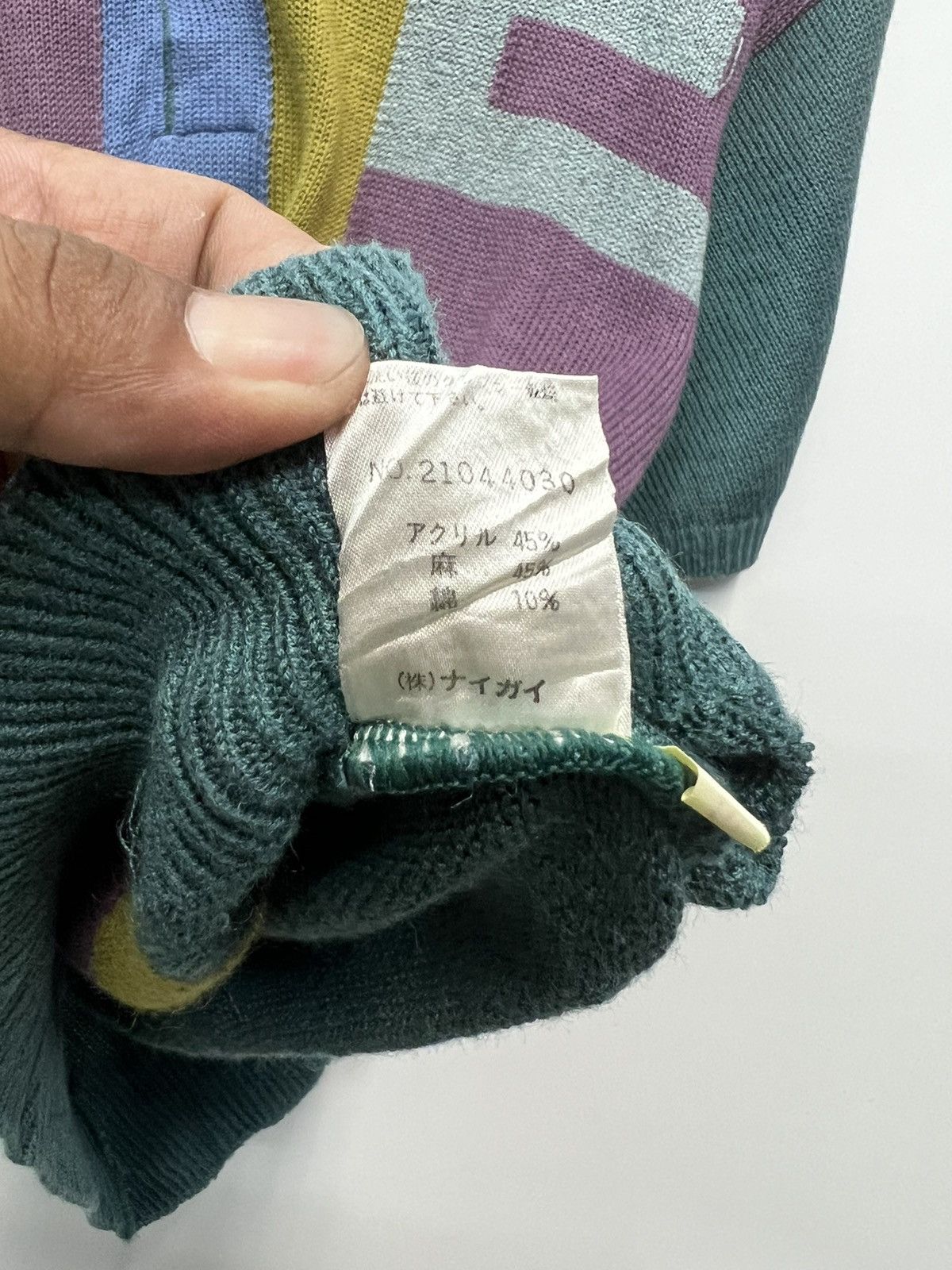 Japanese Brand DEMAIN CLAIRE COLOURED CABLE KNIT SWEATERS Size US M / EU 48-50 / 2 - 5 Thumbnail