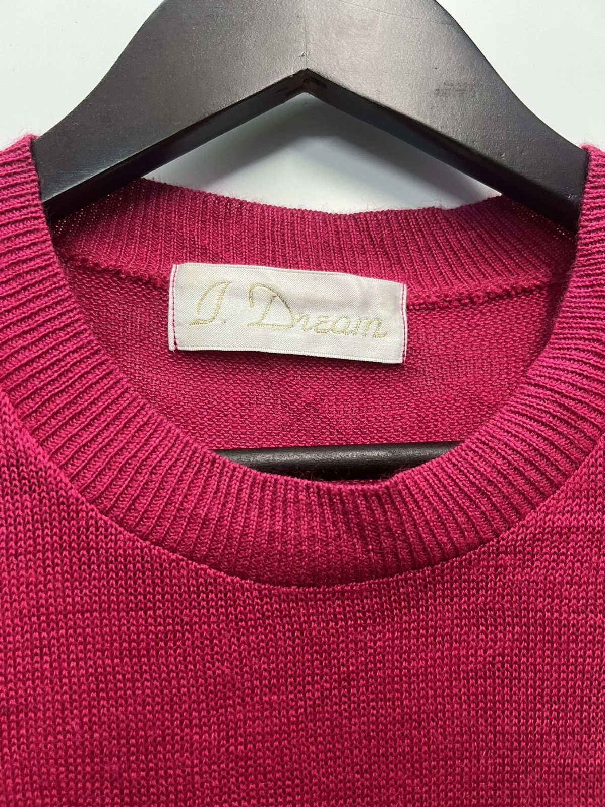 Japanese Brand J DREAM COLOURED CABLE KNIT SWEATERS Size M / US 6-8 / IT 42-44 - 5 Thumbnail