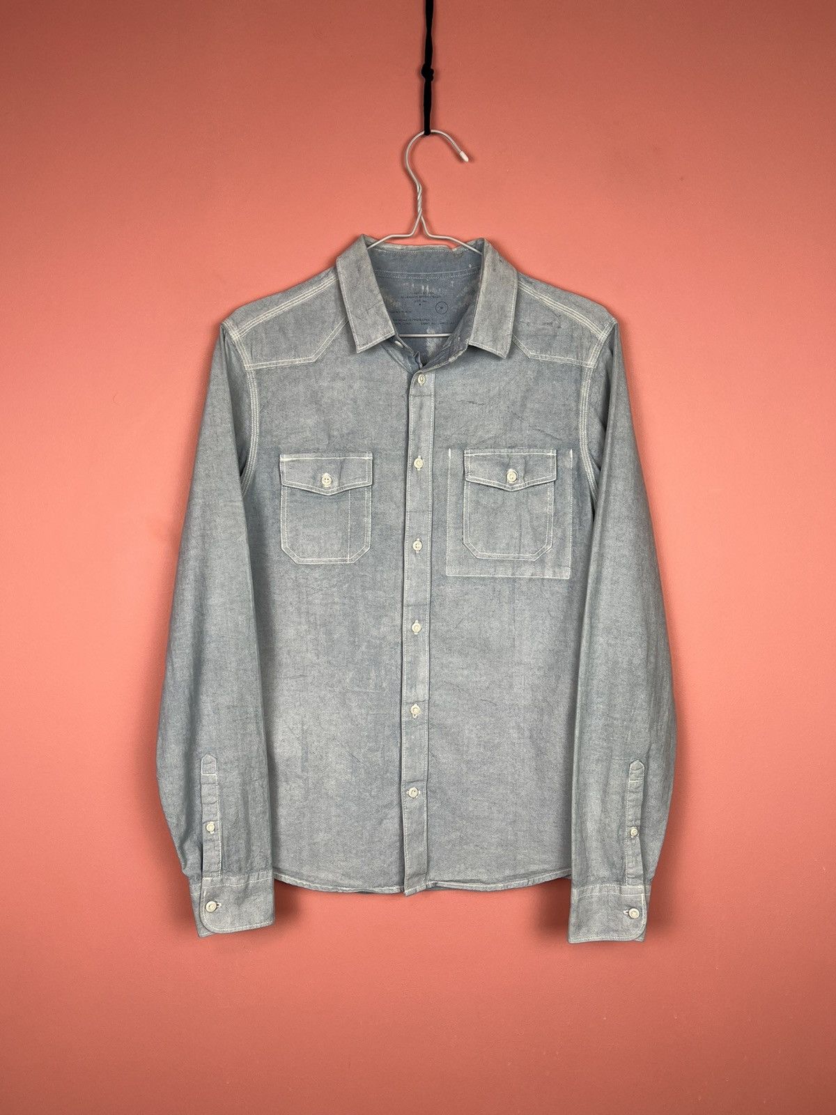 Allsaints Allsaints casual jeans overshirt vintage hype Size US M / EU 48-50 / 2 - 1 Thumbnail