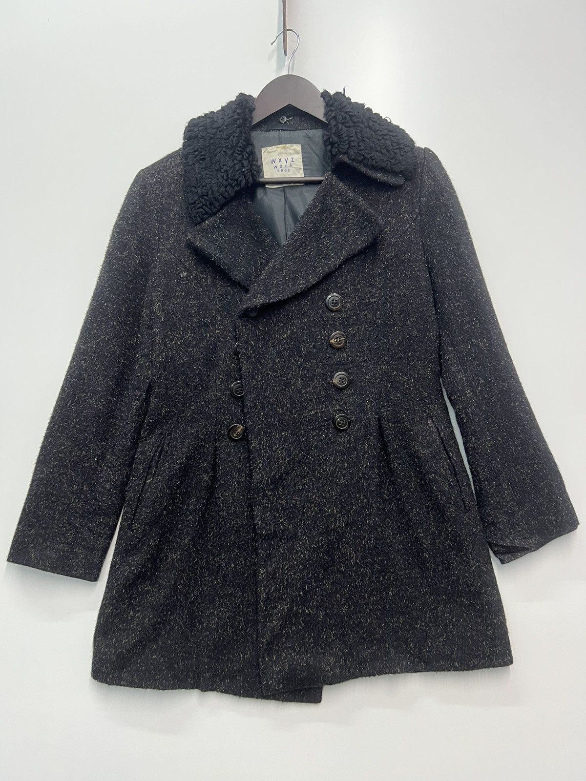 image of Wxyz Workshop By Yohji Yamamoto Womens Jacket in Black (Size Medium)