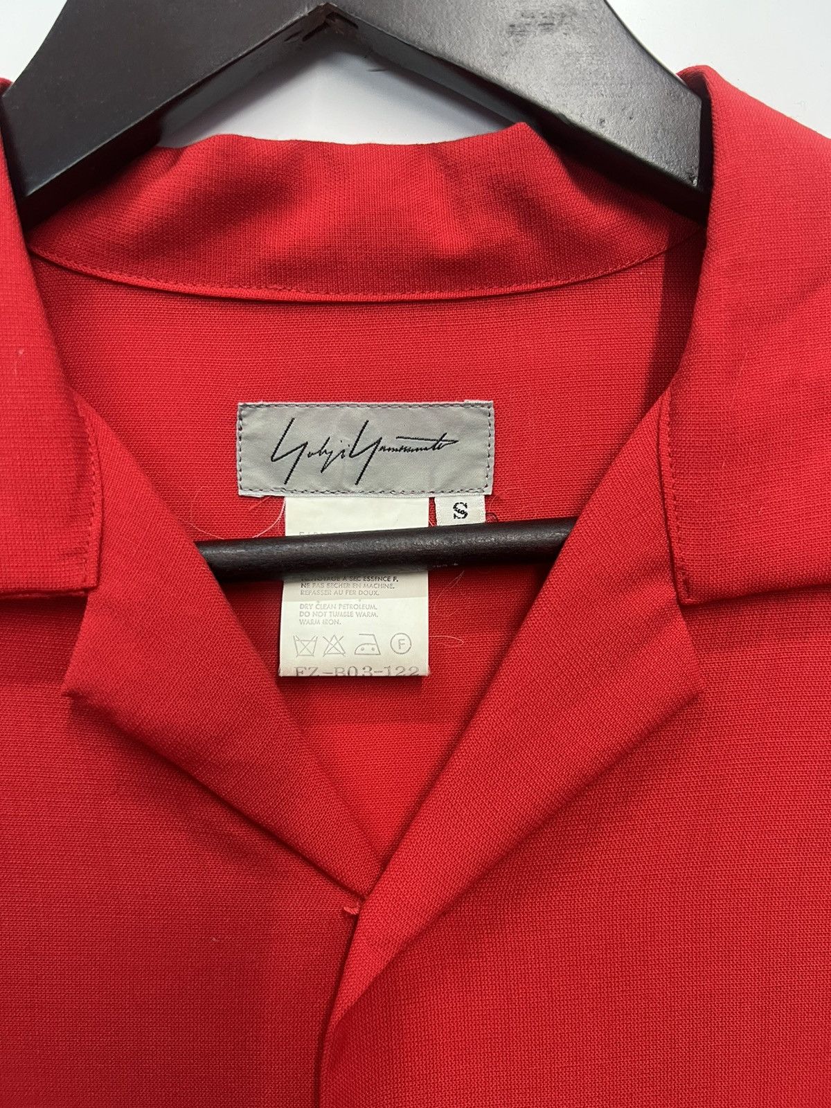 Yohji Yamamoto YOHJI YAMAMOTO RED OVER BLOUSE Size S / US 4 / IT 40 - 12 Thumbnail