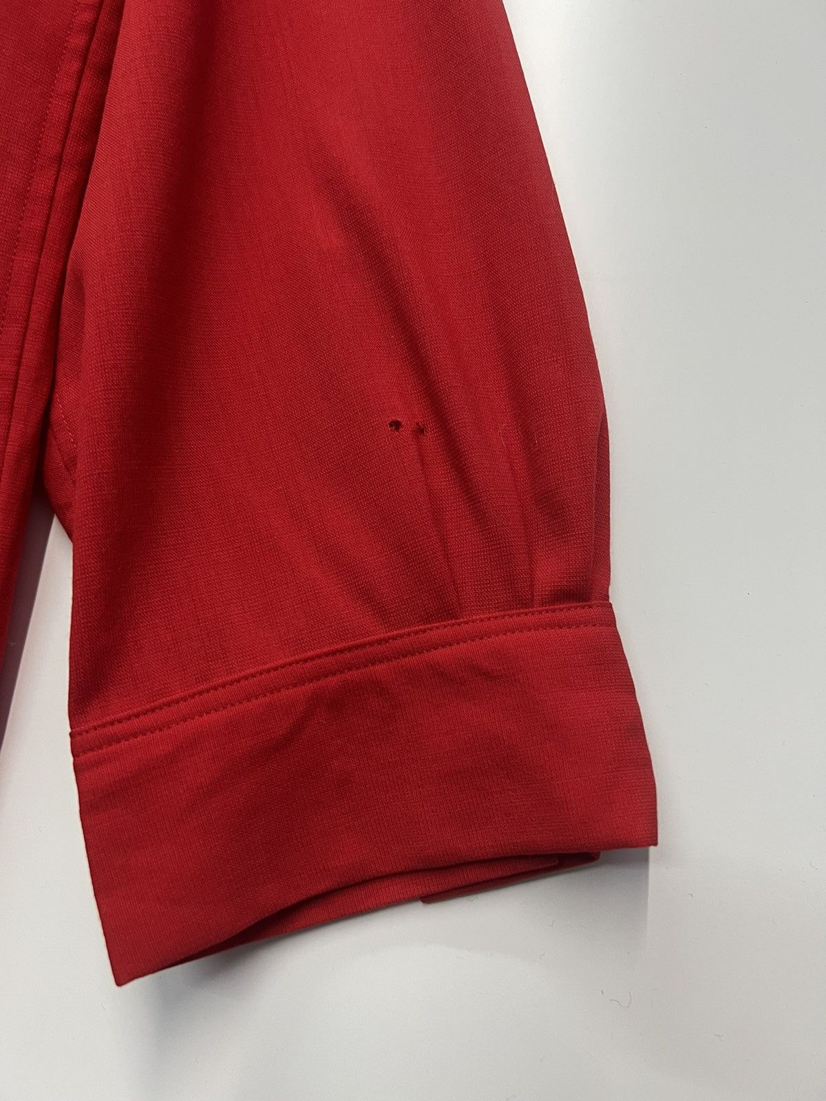 Yohji Yamamoto YOHJI YAMAMOTO RED OVER BLOUSE Size S / US 4 / IT 40 - 6 Thumbnail