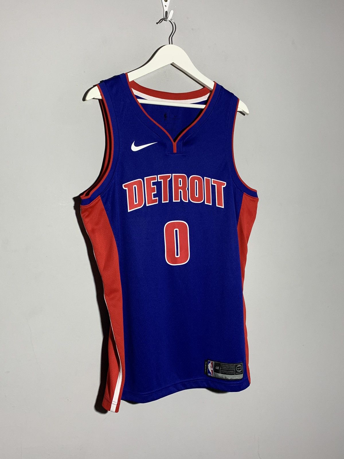 NBA × Nike #0 Drummond NBA Nike Detroit Y2k Basketball Jersey Size US L / EU 52-54 / 3 - 3 Thumbnail