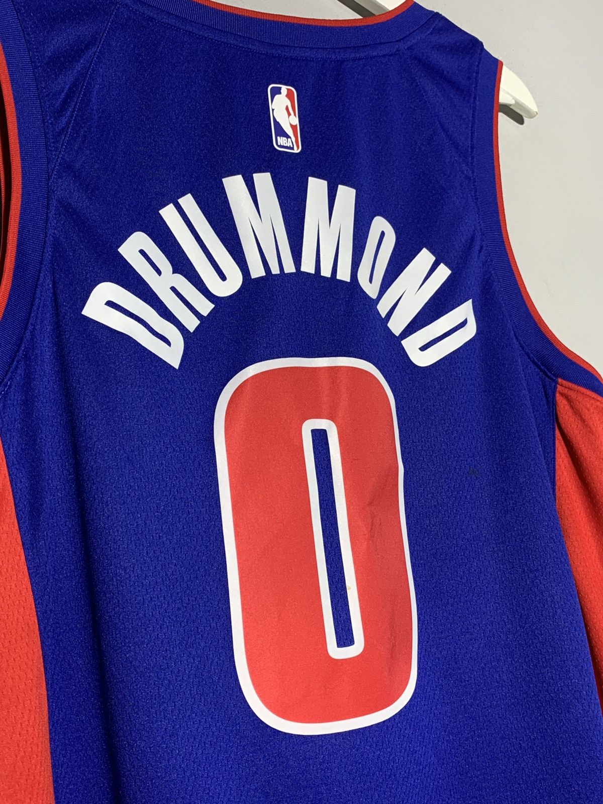 NBA × Nike #0 Drummond NBA Nike Detroit Y2k Basketball Jersey Size US L / EU 52-54 / 3 - 9 Thumbnail