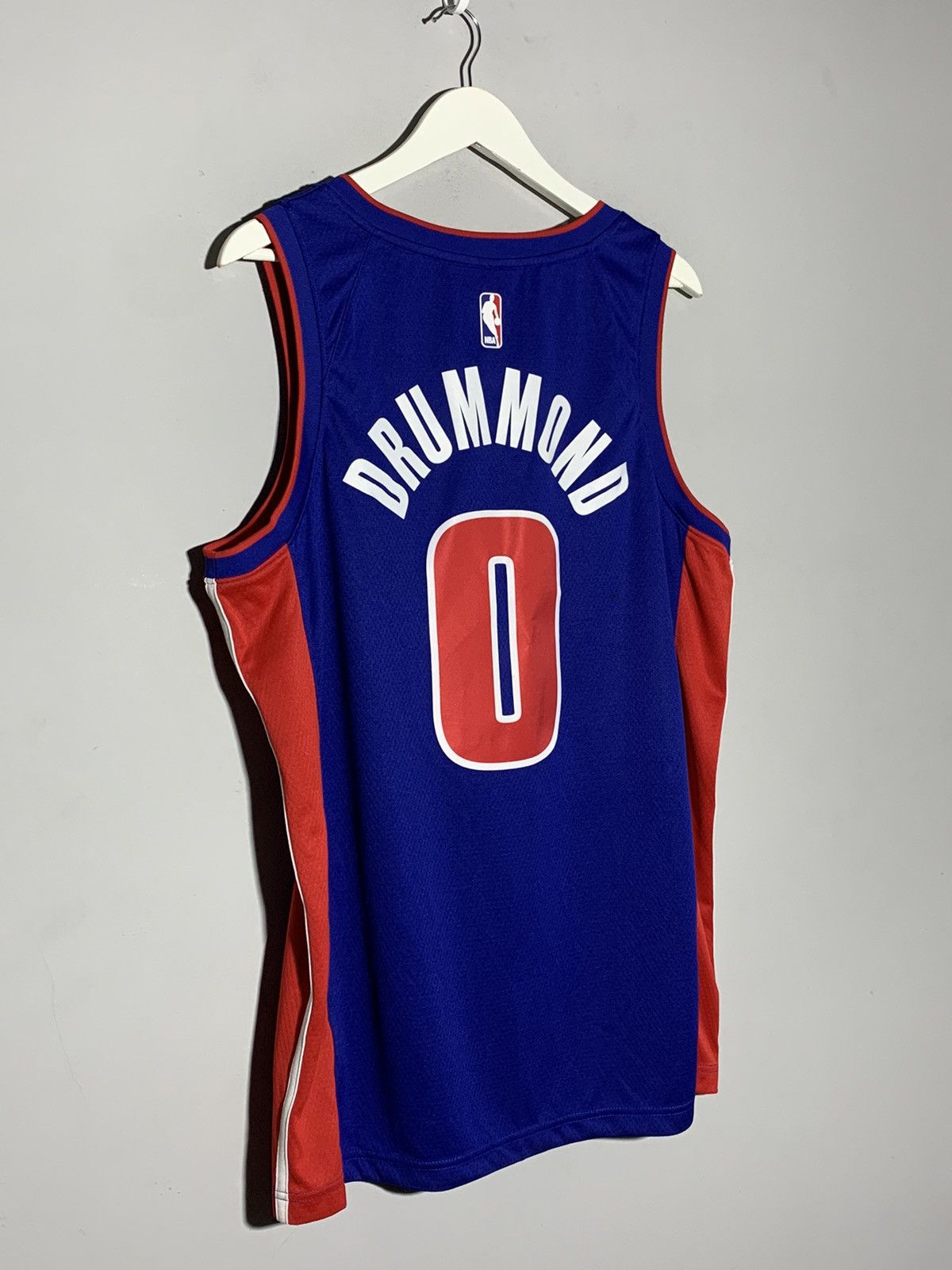 NBA × Nike #0 Drummond NBA Nike Detroit Y2k Basketball Jersey Size US L / EU 52-54 / 3 - 8 Thumbnail