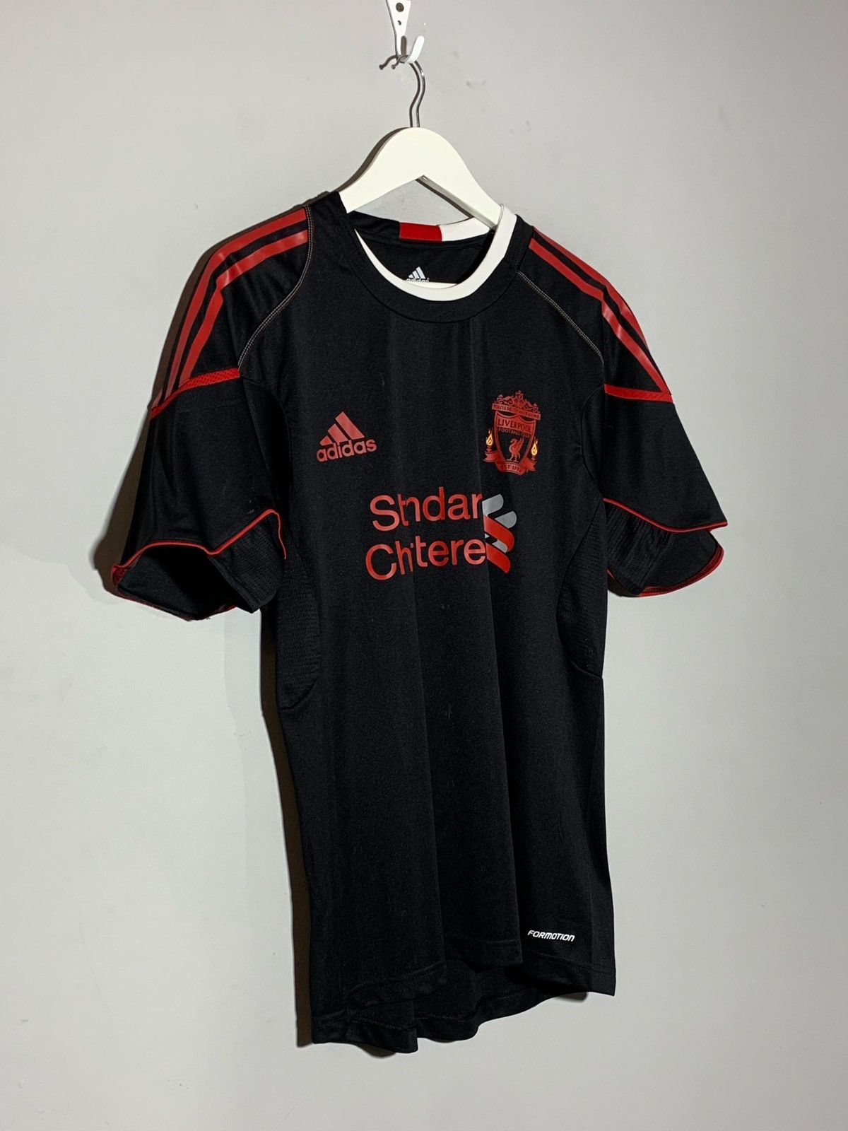 Adidas × Vintage Adidas Liverpool 2010 Y2k Blokecore style football shirt Size US L / EU 52-54 / 3 - 2 Thumbnail