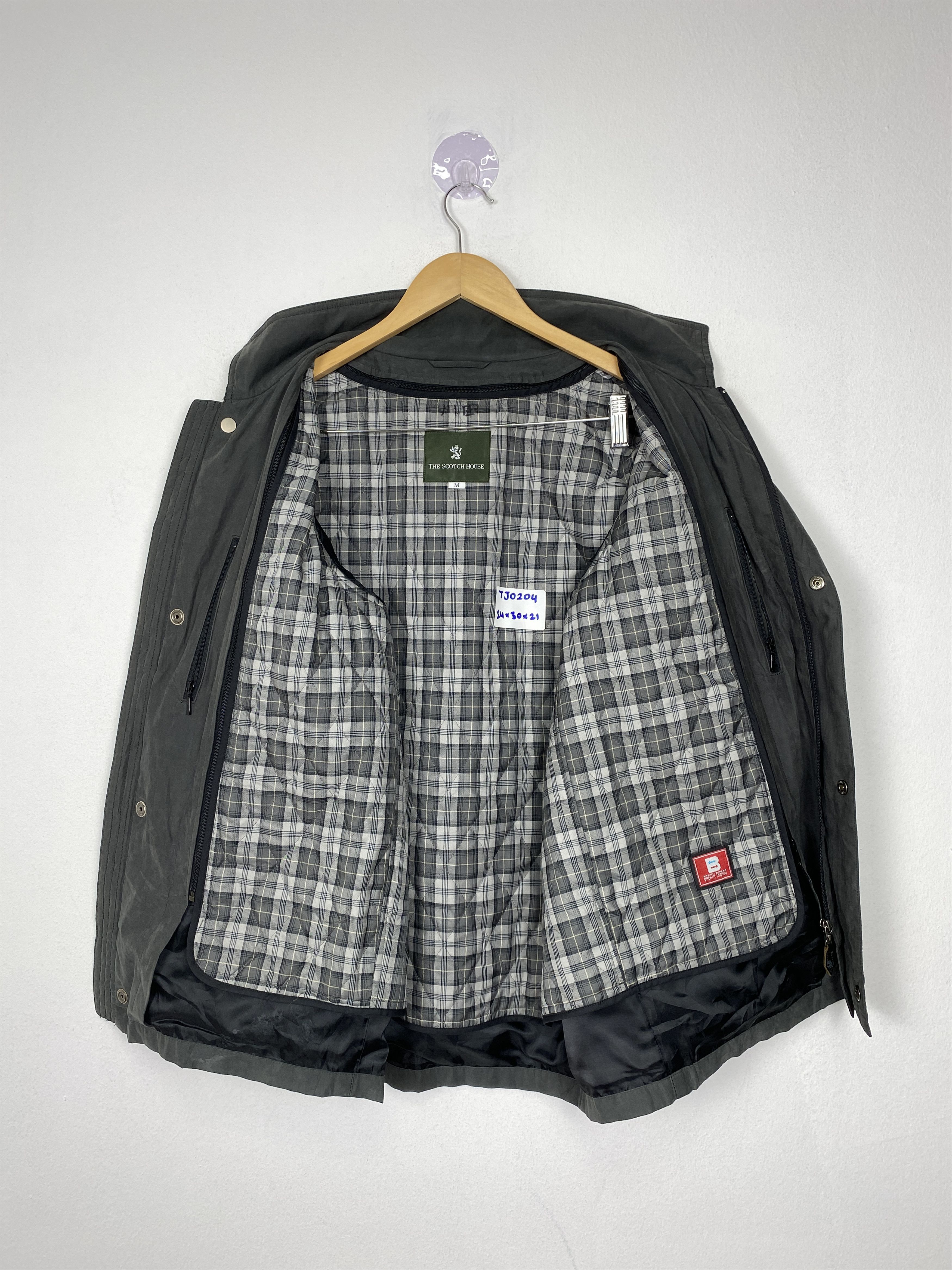 Japanese Brand Vintage Scotch House Zip Up Light Jacket Size US M / EU 48-50 / 2 - 5 Thumbnail