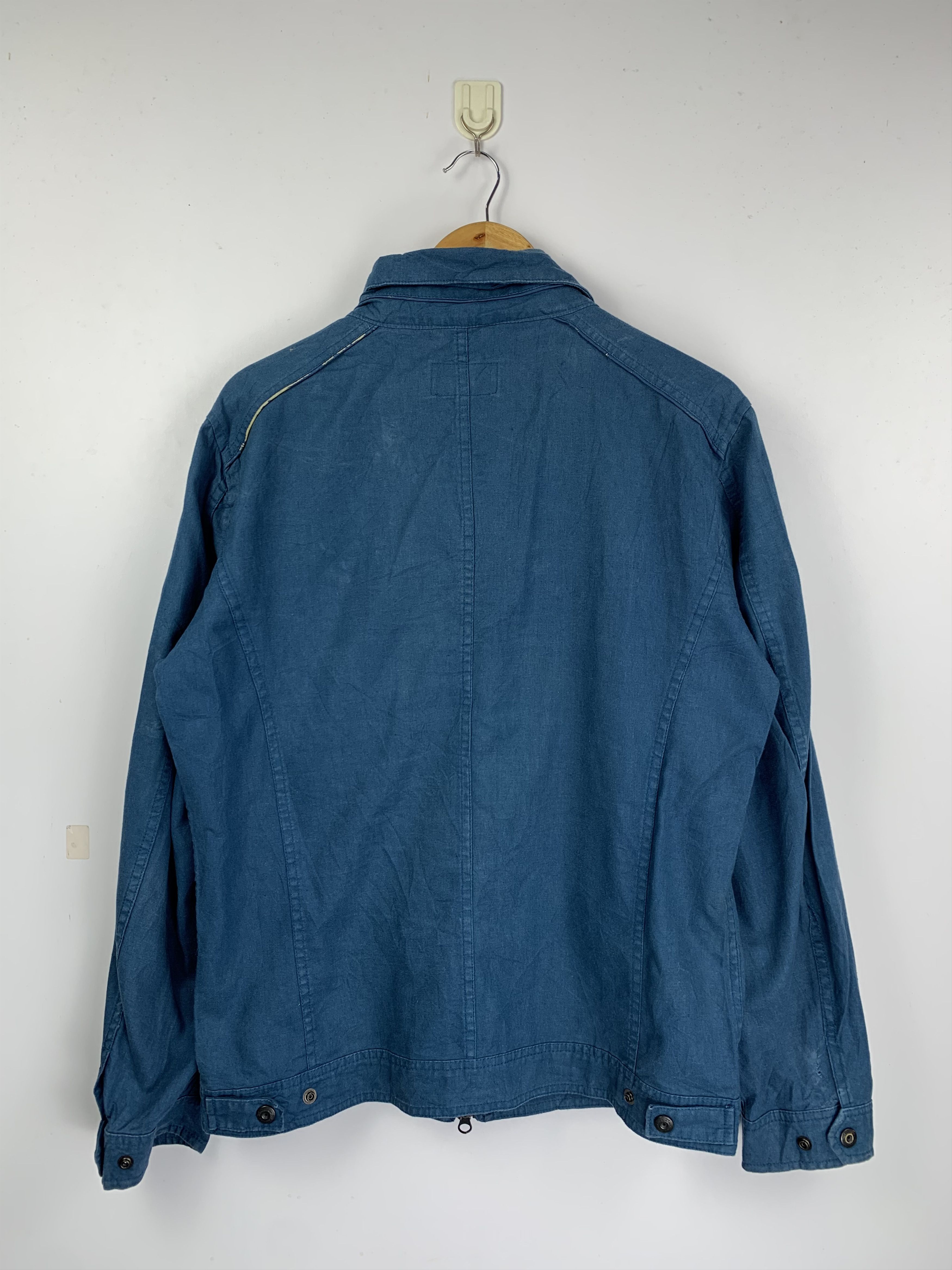 Mossimo Vintage Mossimo Multi Pocket Zip Up Plain Canvas Jacket Size US XL / EU 56 / 4 - 6 Thumbnail
