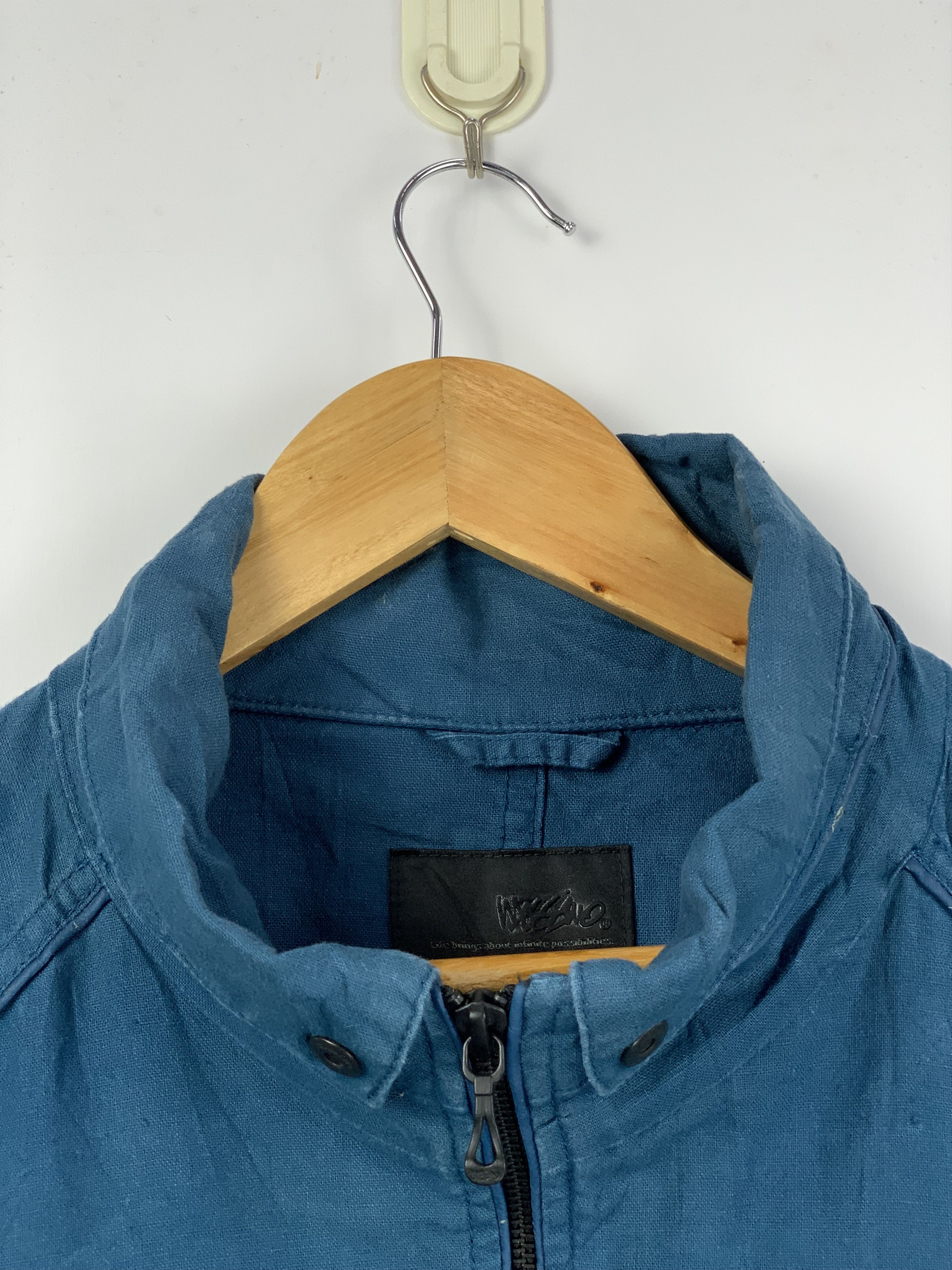 Mossimo Vintage Mossimo Multi Pocket Zip Up Plain Canvas Jacket Size US XL / EU 56 / 4 - 2 Thumbnail