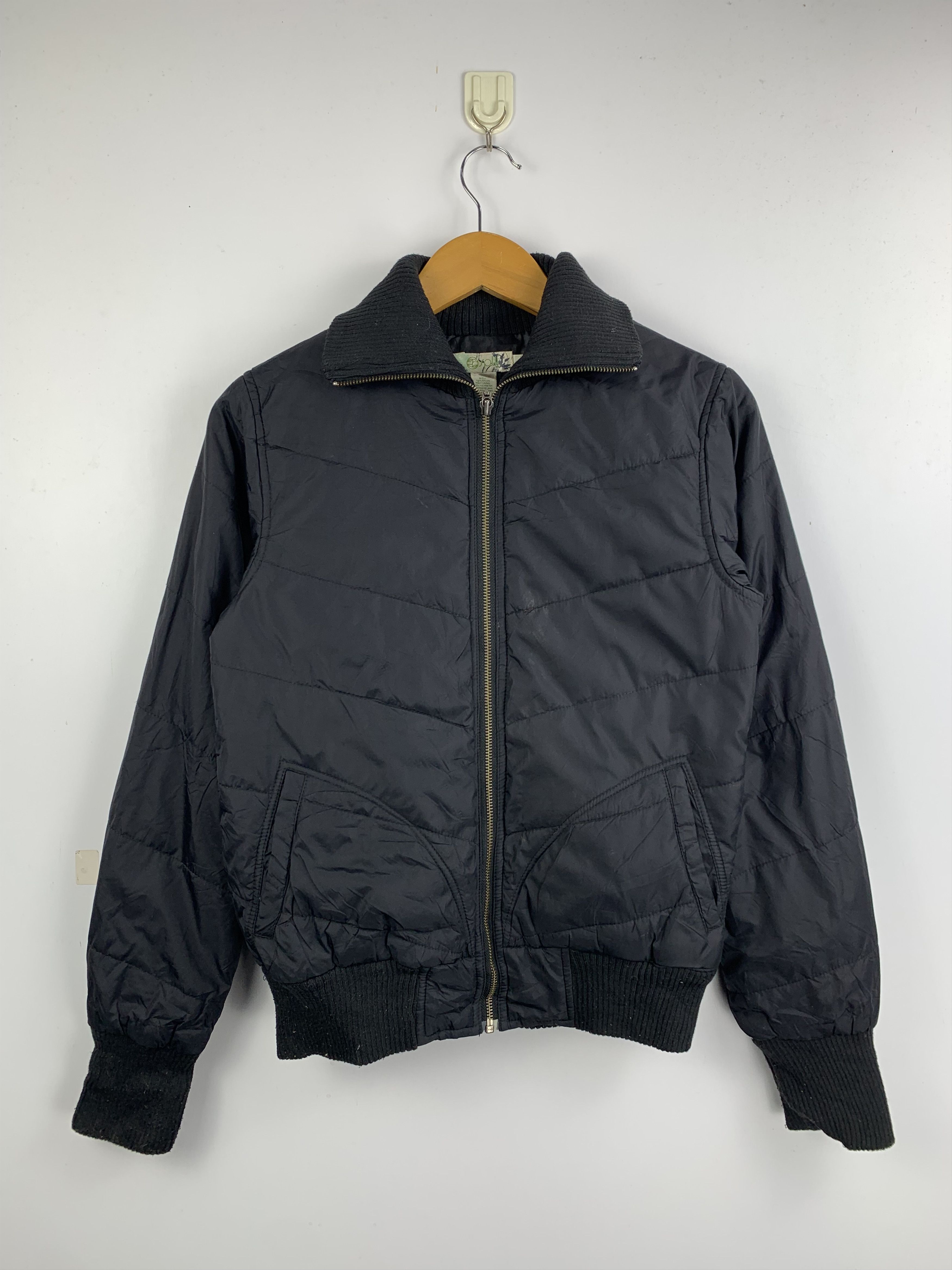 Split × Vintage Vintage Split Zip Up Puffer Bombers Jacket Size US XS / EU 42 / 0 - 1 Thumbnail