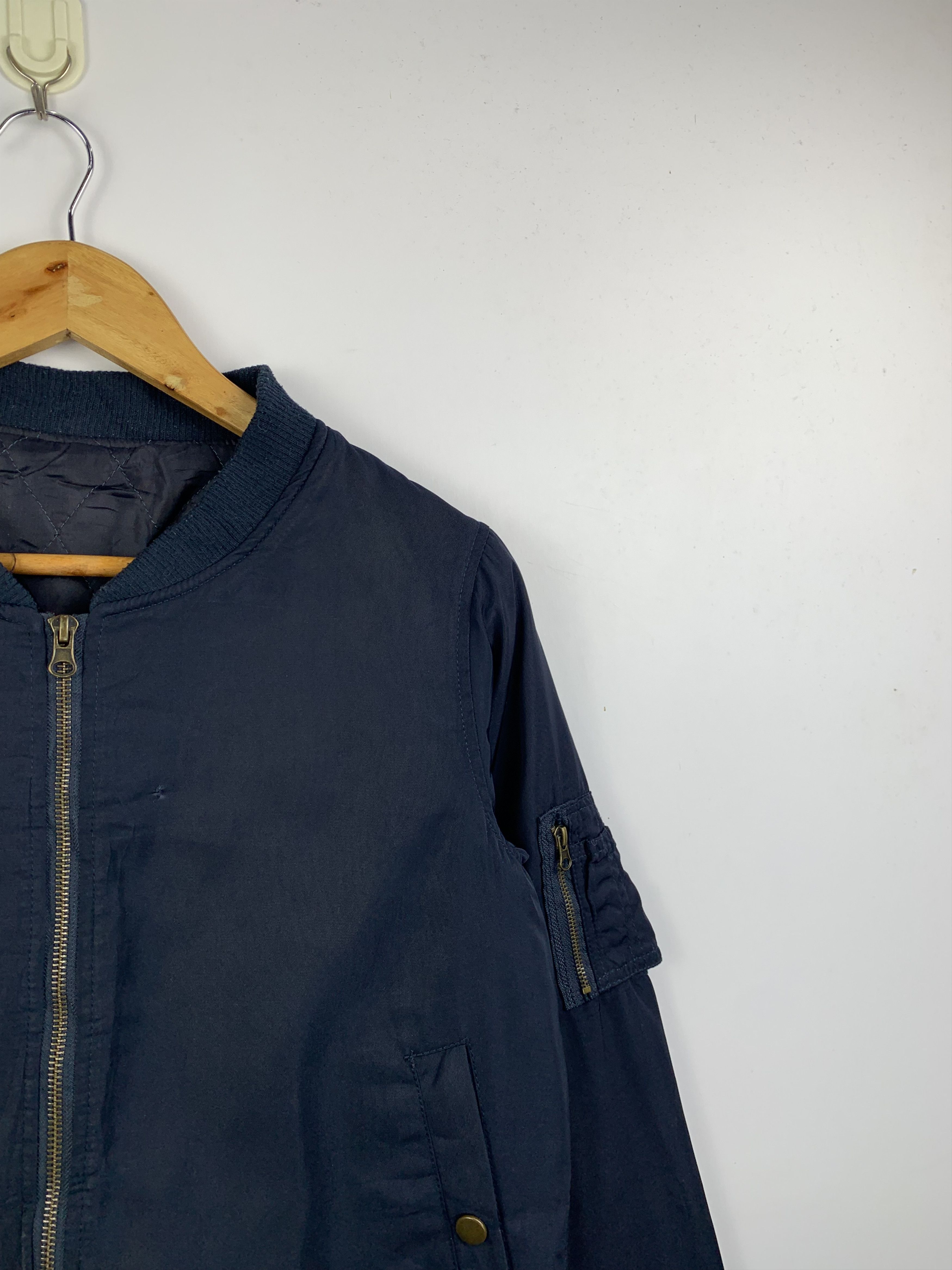 Japanese Brand Vintage RICHE GLAMOURS Zip Up Bomber Jacket Size US M / EU 48-50 / 2 - 3 Thumbnail