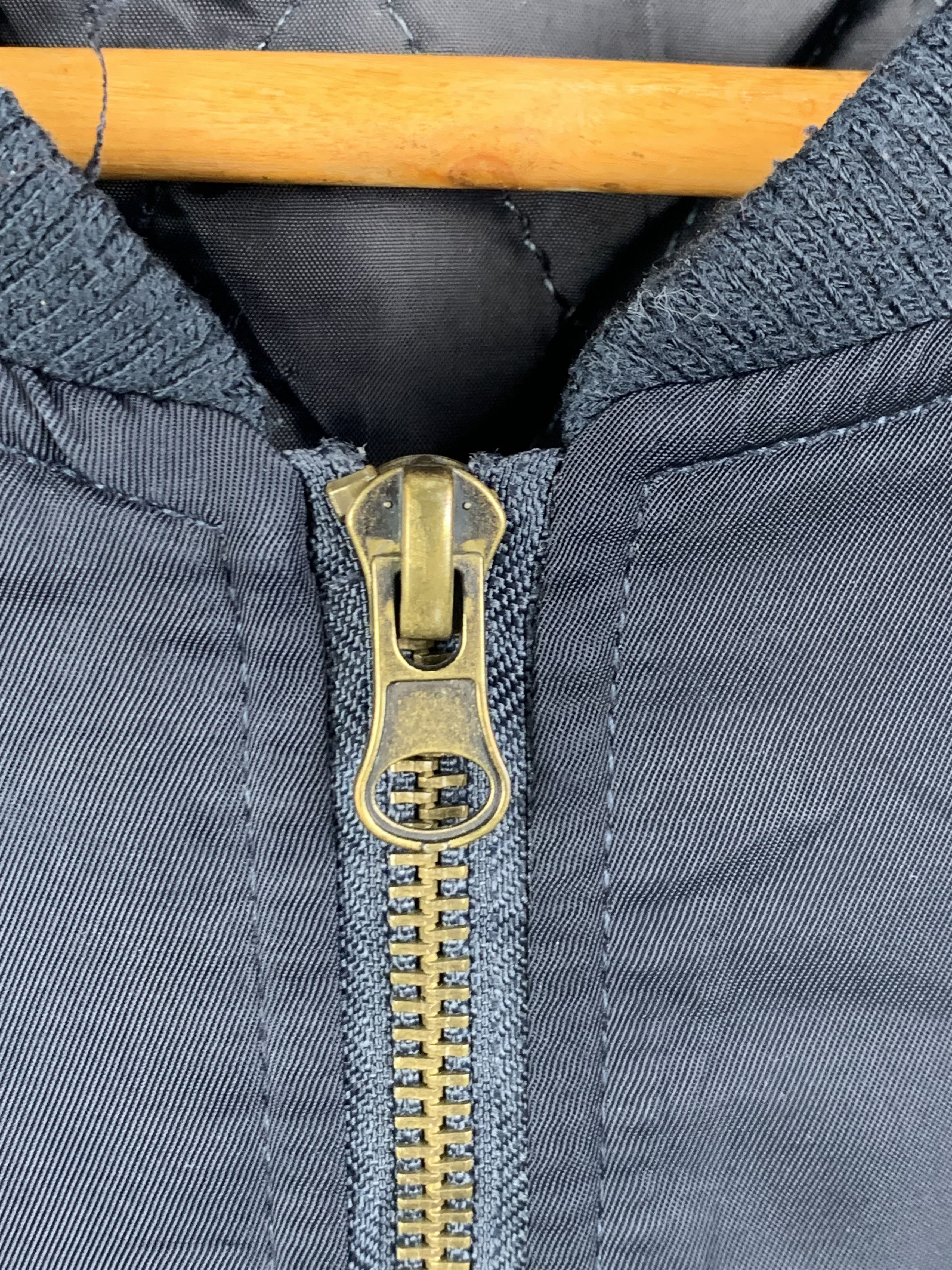 Japanese Brand Vintage RICHE GLAMOURS Zip Up Bomber Jacket Size US M / EU 48-50 / 2 - 8 Thumbnail