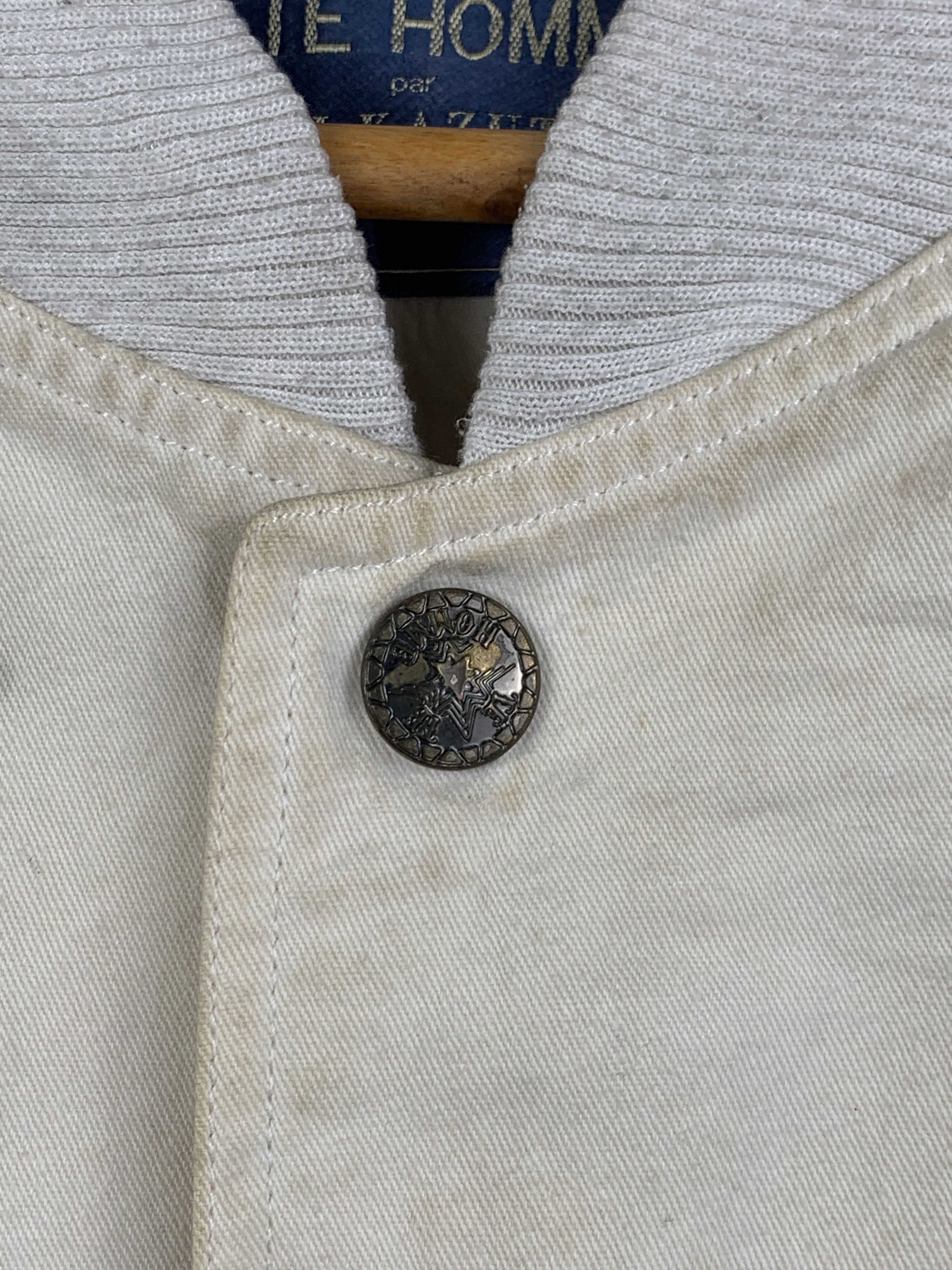 Tete Homme Vintage TETE HOMME Button Up Varsity Bomber Jacket Size US XXL / EU 58 / 5 - 8 Thumbnail