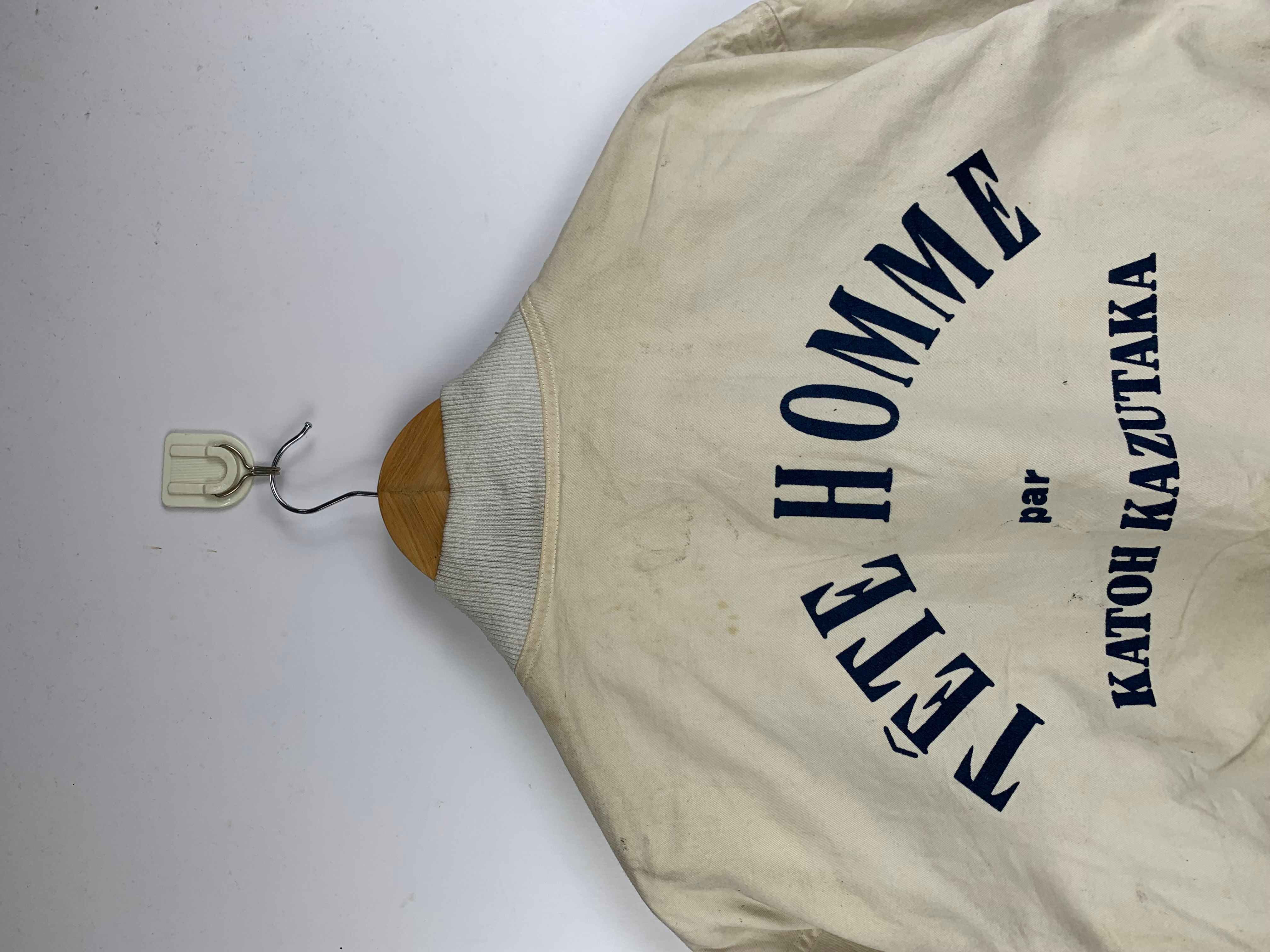 Vintage Vintage TETE HOMME Button Up Varsity Bomber Jacket Size US XXL / EU 58 / 5 - 7 Thumbnail