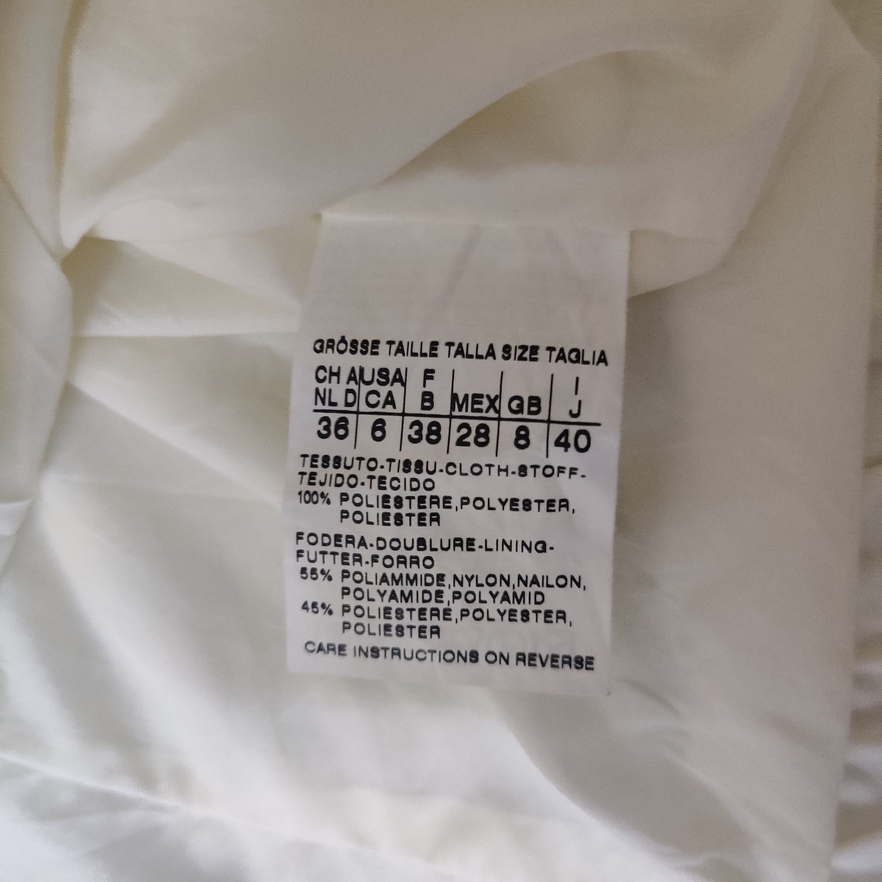 Max Mara Max Mara Weekend Line Women's Jacket Cream Size S / US 4 / IT 40 - 4 Thumbnail