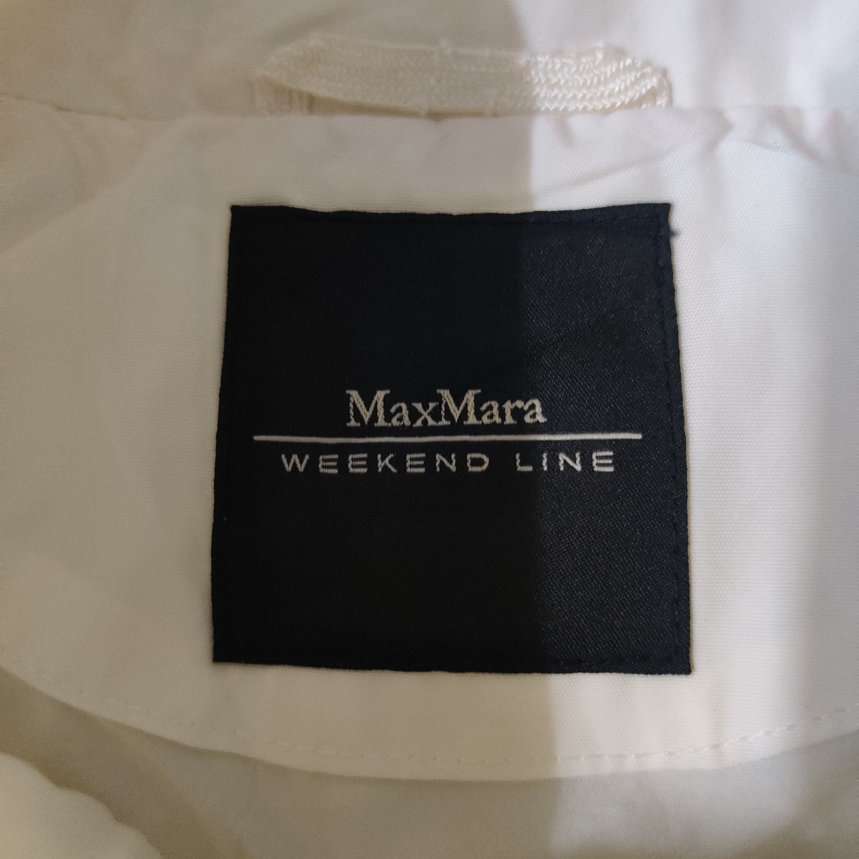 Max Mara Max Mara Weekend Line Women's Jacket Cream Size S / US 4 / IT 40 - 3 Thumbnail