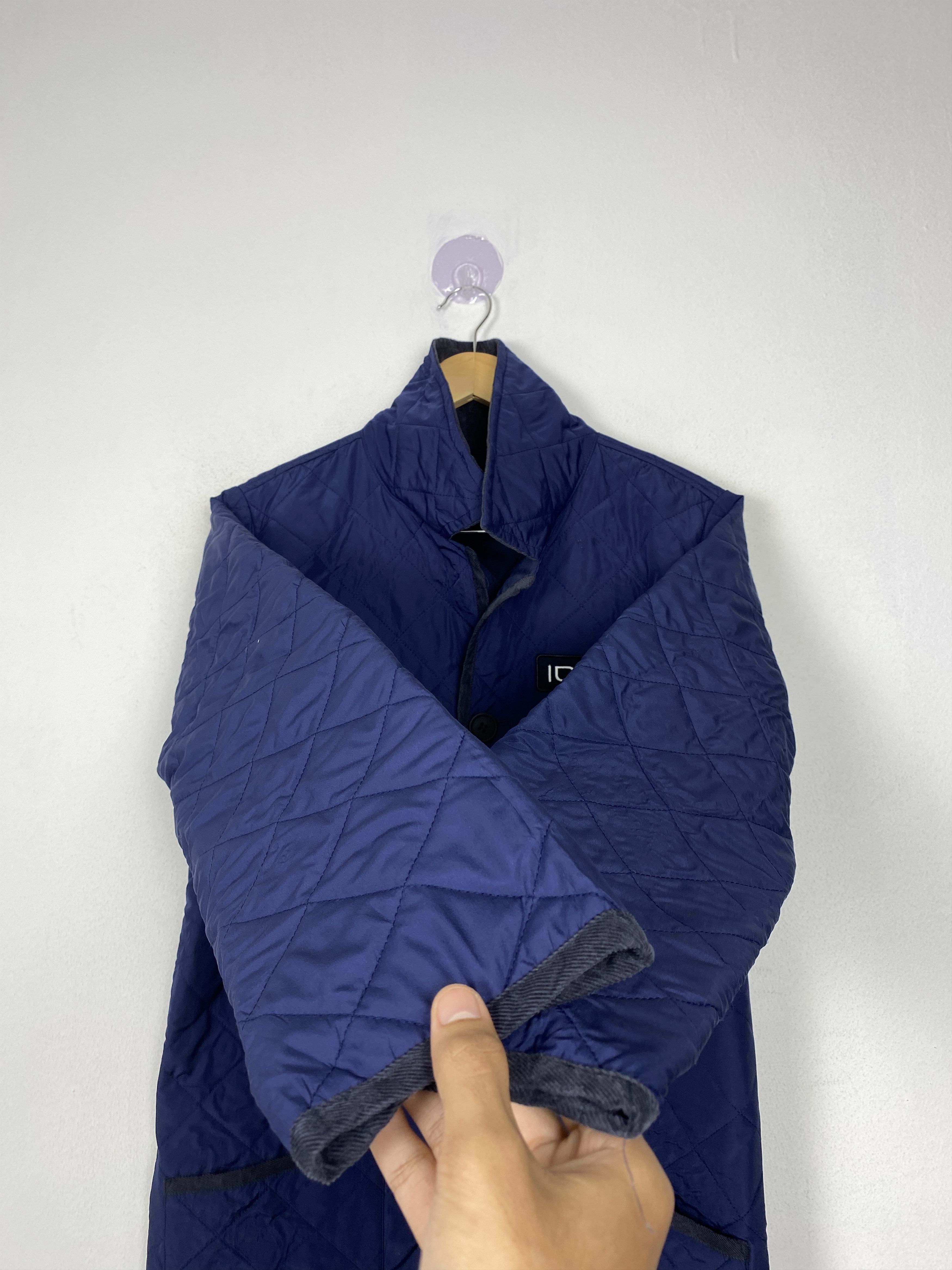 Japanese Brand Vintage IQOS 3 Button Up Quilted Warm Jacket Size US M / EU 48-50 / 2 - 4 Thumbnail