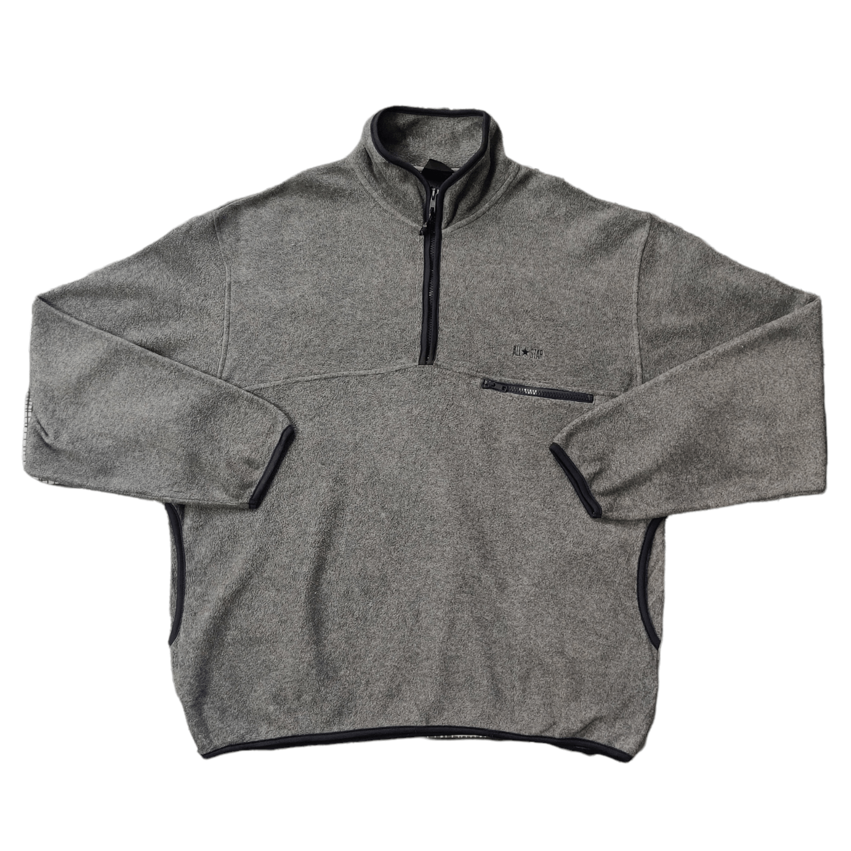 Converse Vintage Converse Sweatshirt Fleece Half Zipper Size US XL / EU 56 / 4 - 1 Thumbnail