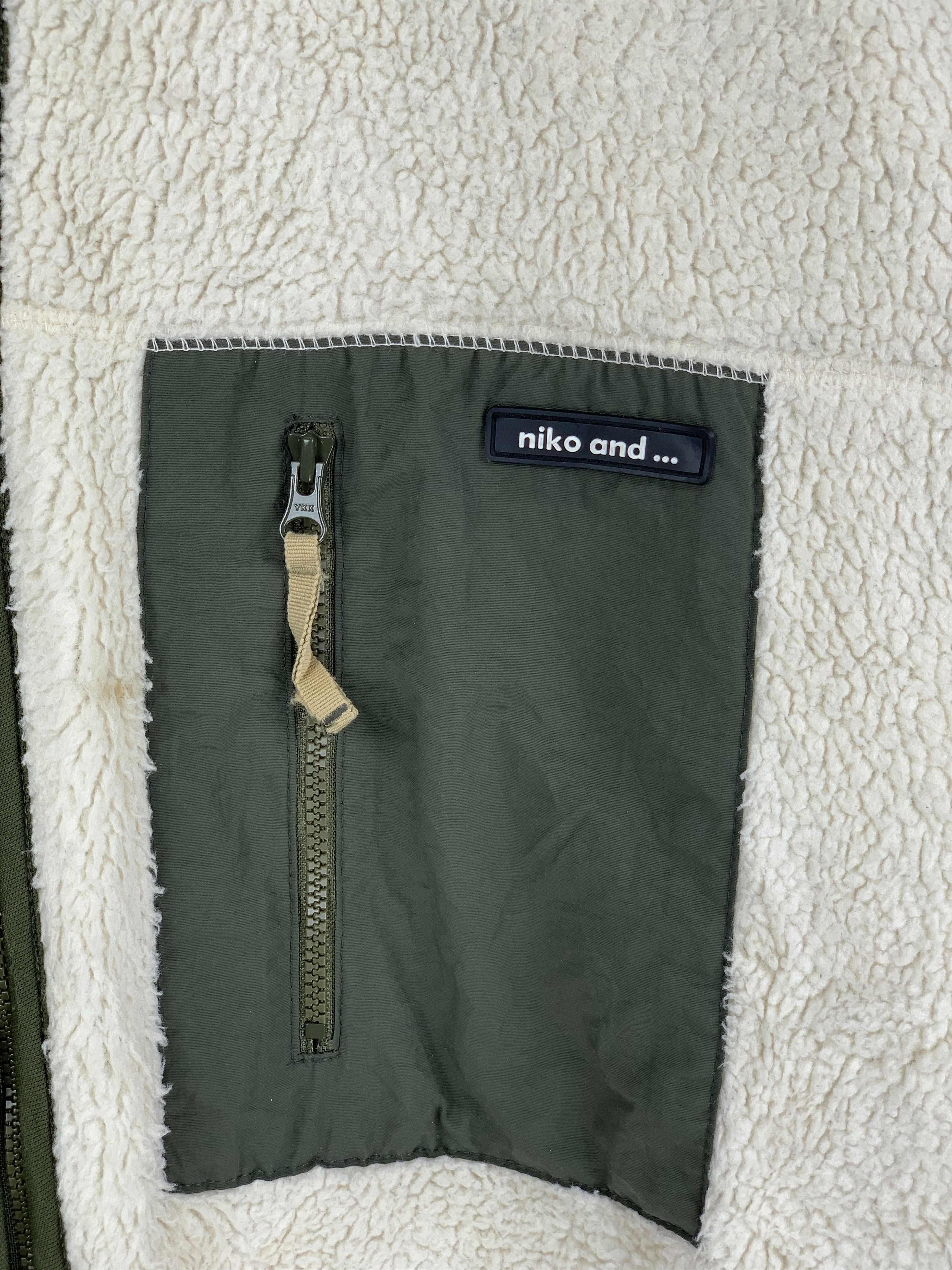 Japanese Brand Vintage Niko And Nice Zip Up Sherpa Jacket Size US L / EU 52-54 / 3 - 9 Thumbnail