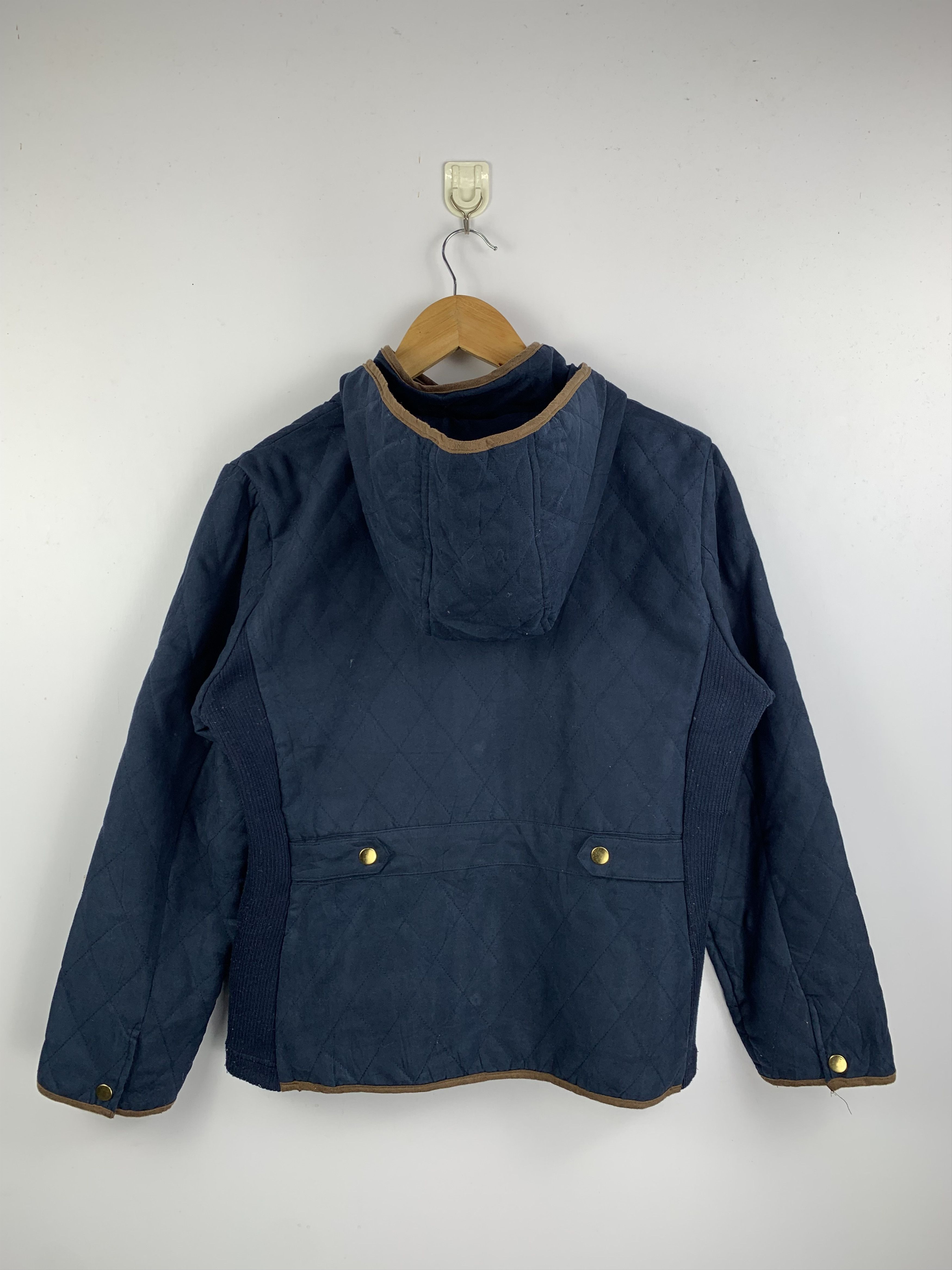 Japanese Brand Vintage Japanese Brand Button Up Quilted Fleece Jacket Size US M / EU 48-50 / 2 - 5 Thumbnail