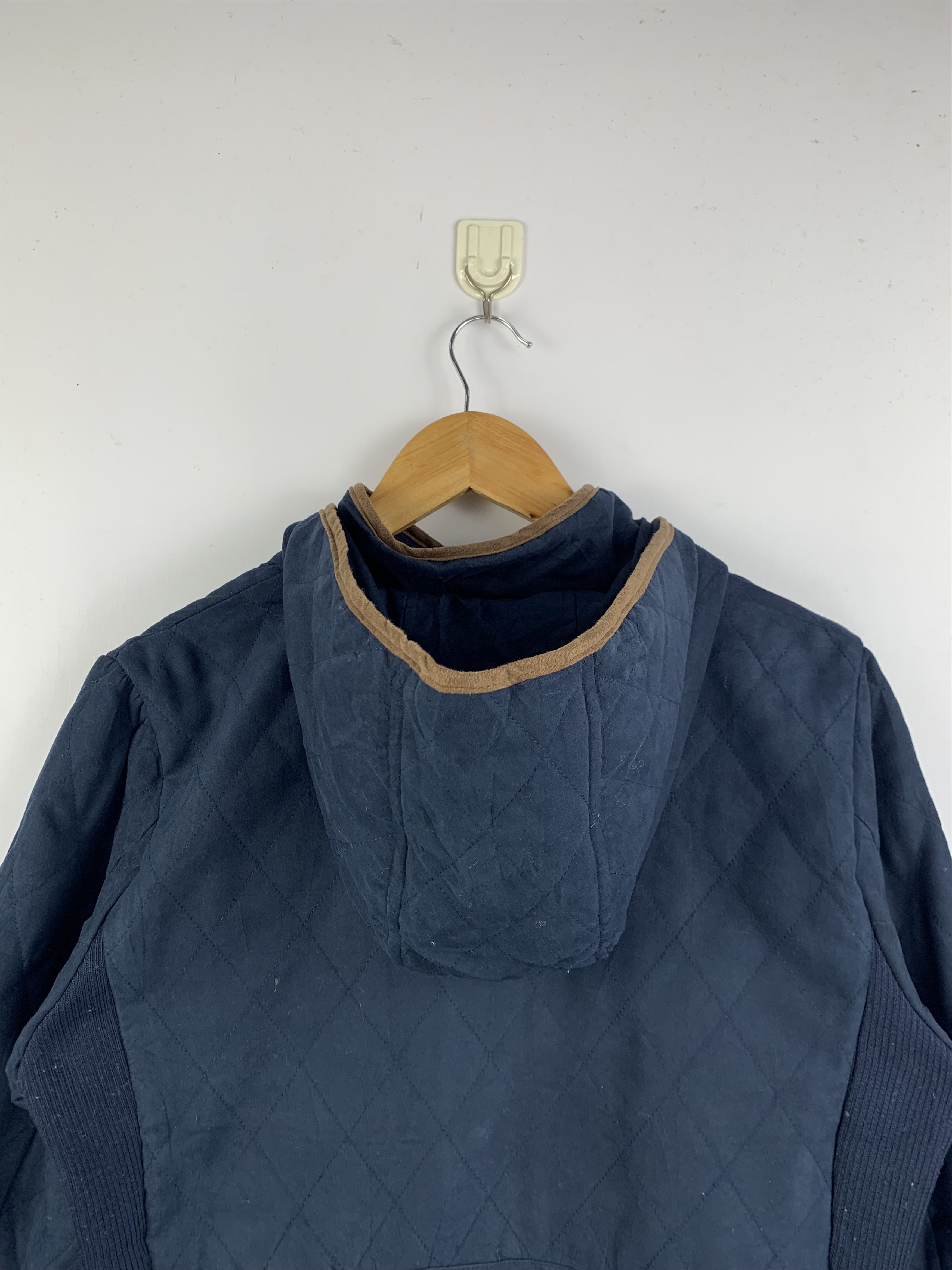 Japanese Brand Vintage Japanese Brand Button Up Quilted Fleece Jacket Size US M / EU 48-50 / 2 - 6 Thumbnail