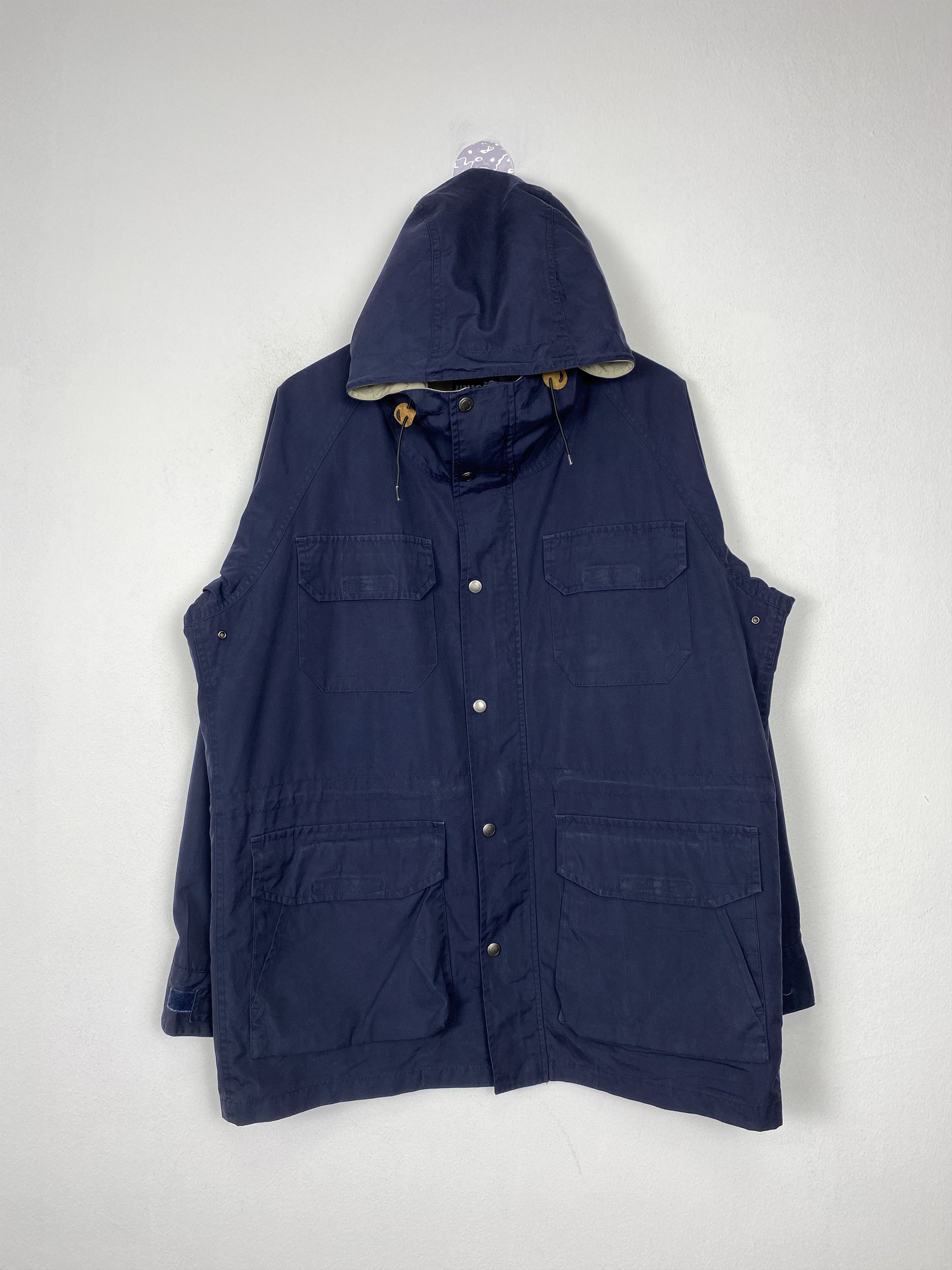 Japanese Brand Vintage Uniqlo Hoodie Multi Pocket Cotton Jacket Size US L / EU 52-54 / 3 - 1 Thumbnail