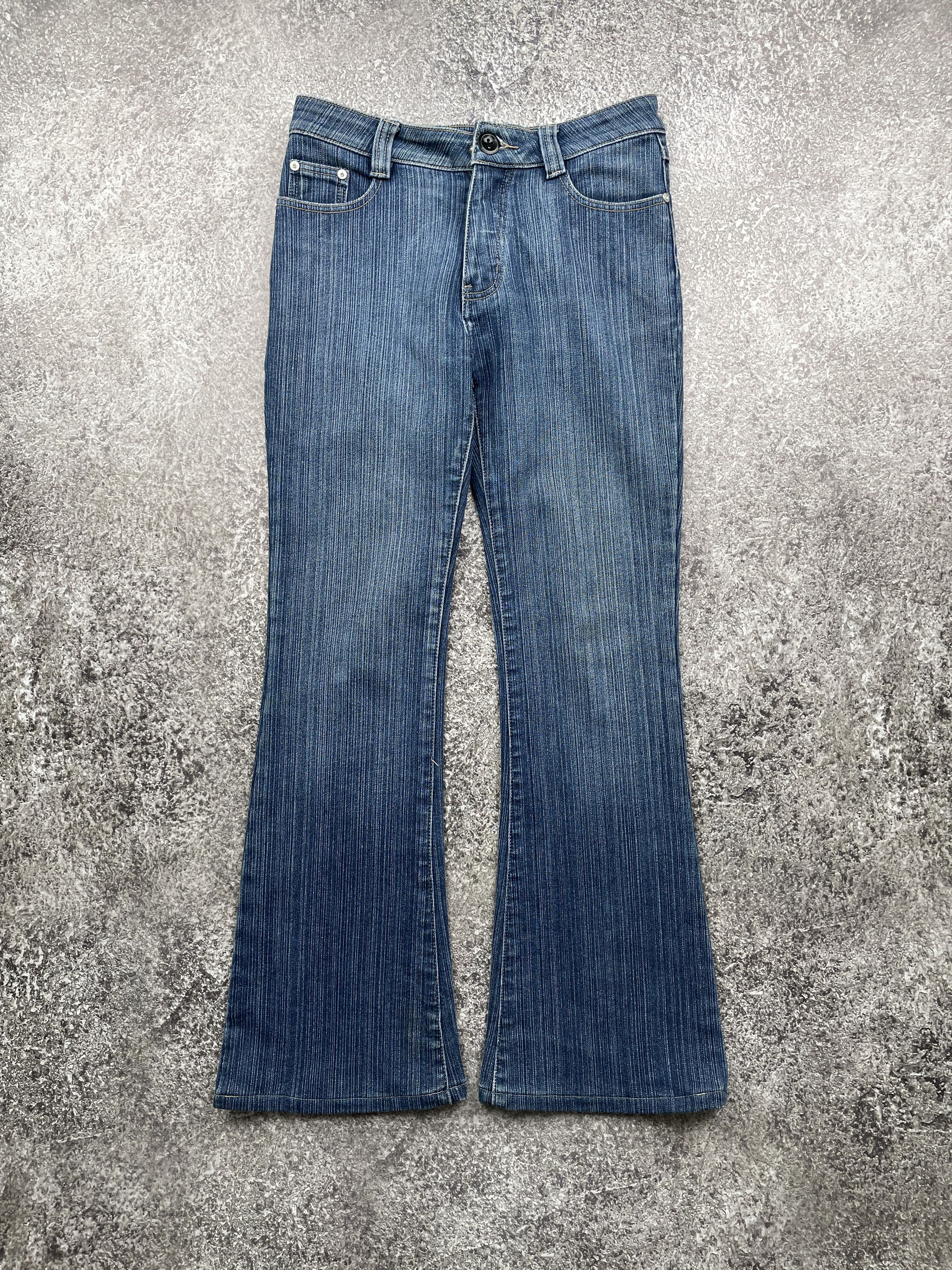 image of Flared Vintage Jeans in Blue, Men's (Size 30)