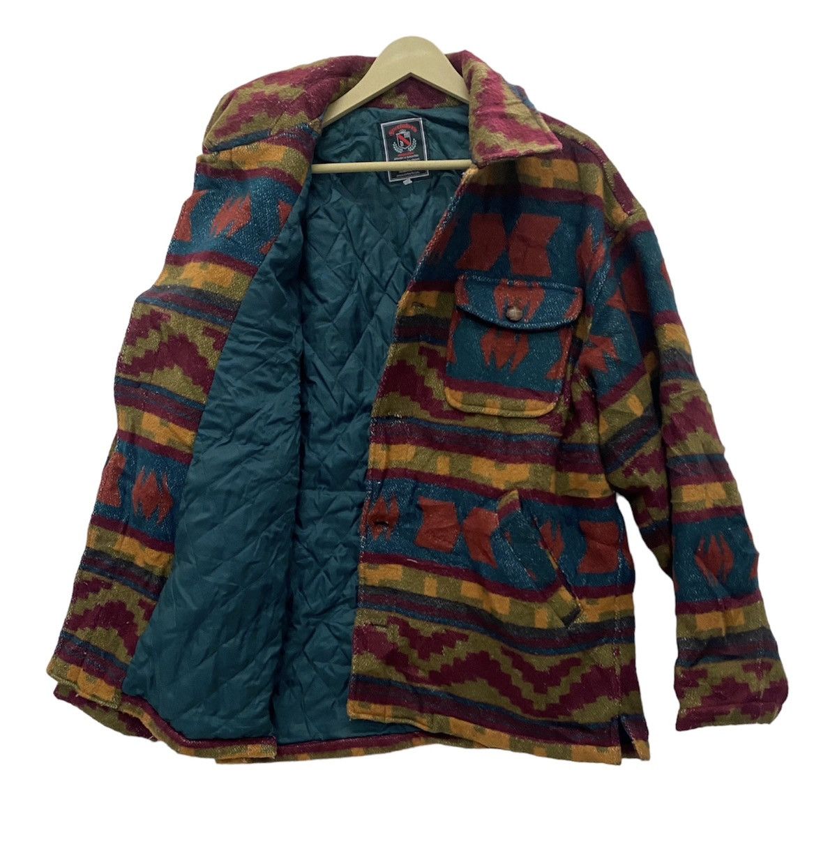 Japanese Brand × Vintage Vintage Navajo Button Up jacket Size US L / EU 52-54 / 3 - 6 Thumbnail