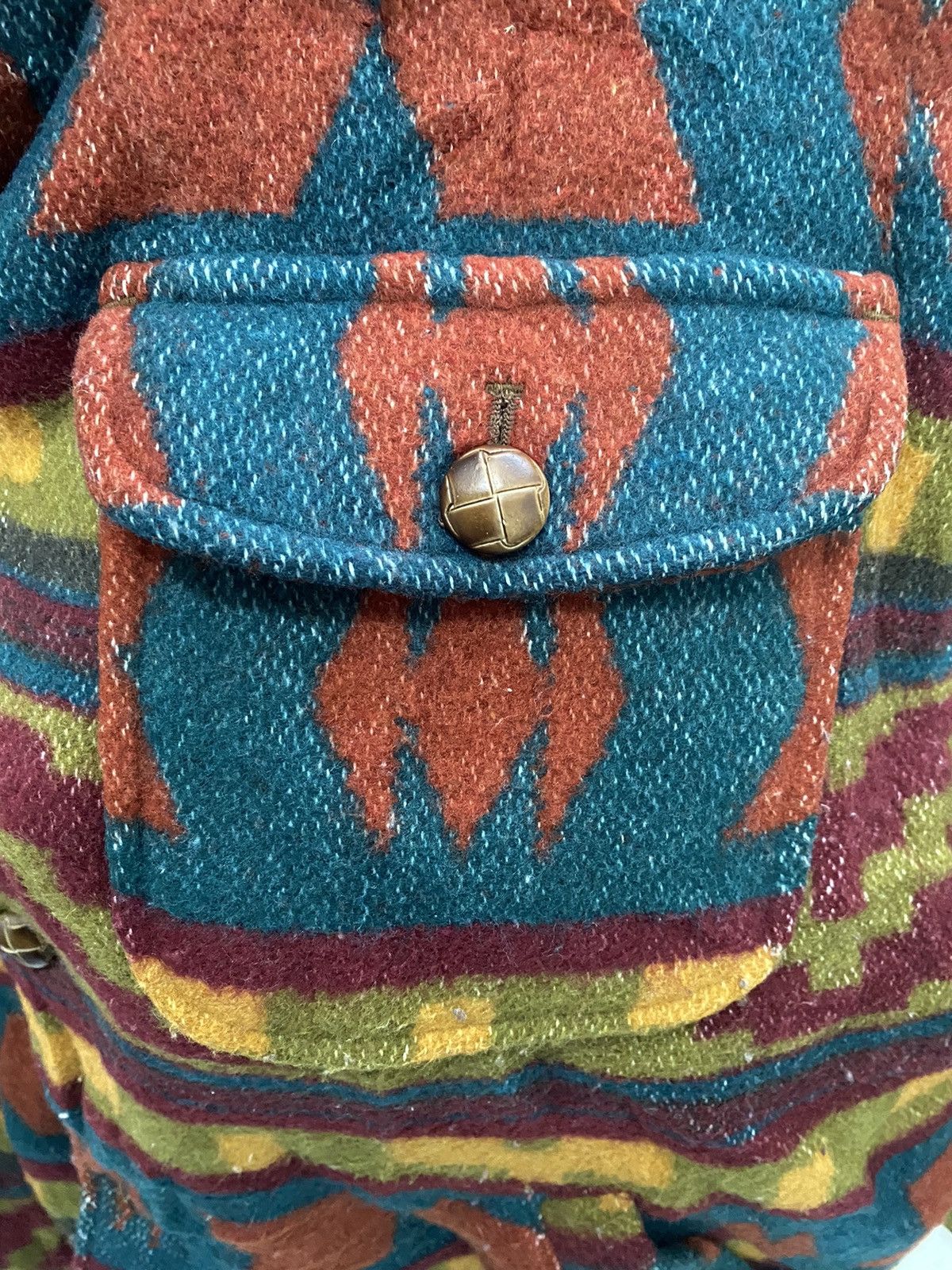 Japanese Brand × Vintage Vintage Navajo Button Up jacket Size US L / EU 52-54 / 3 - 7 Thumbnail