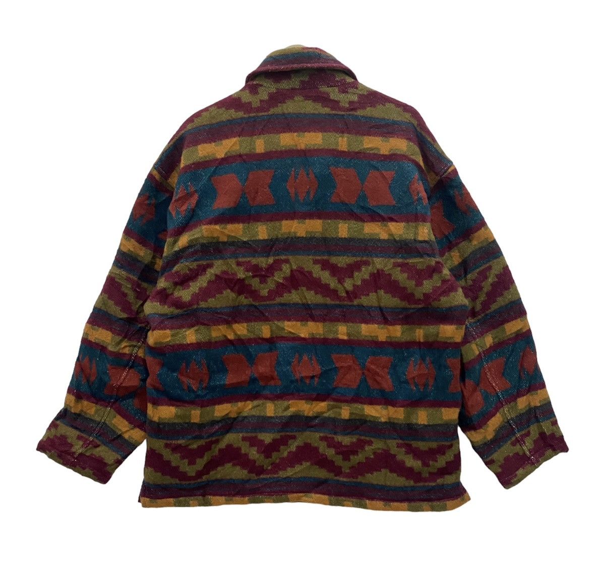 Japanese Brand × Vintage Vintage Navajo Button Up jacket Size US L / EU 52-54 / 3 - 9 Thumbnail