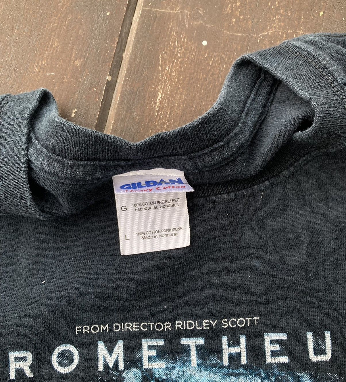 Vintage Prometheus Movie Promo Tee Size US L / EU 52-54 / 3 - 4 Thumbnail