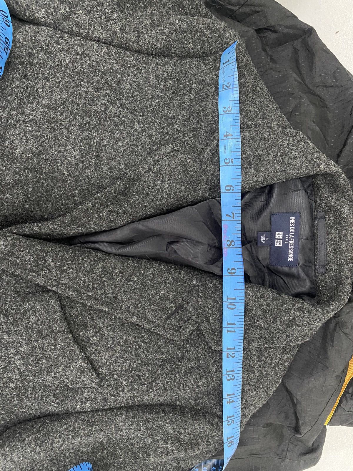 Designer × Japanese Brand × Uniqlo Ines De La by Uniqlo trench wool coat long Size US S / EU 44-46 / 1 - 7 Thumbnail