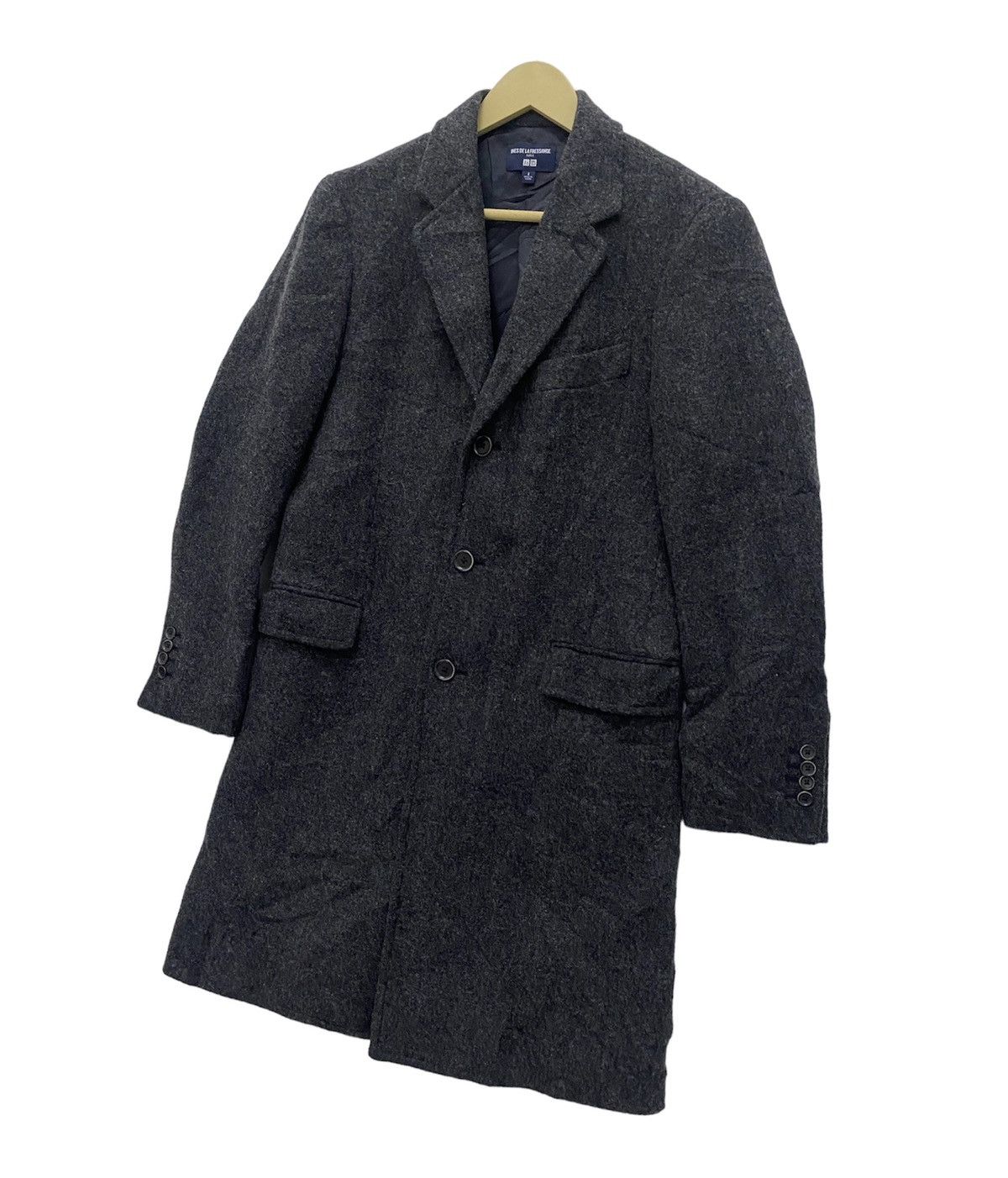 Designer × Japanese Brand × Uniqlo Ines De La by Uniqlo trench wool coat long Size US S / EU 44-46 / 1 - 2 Thumbnail