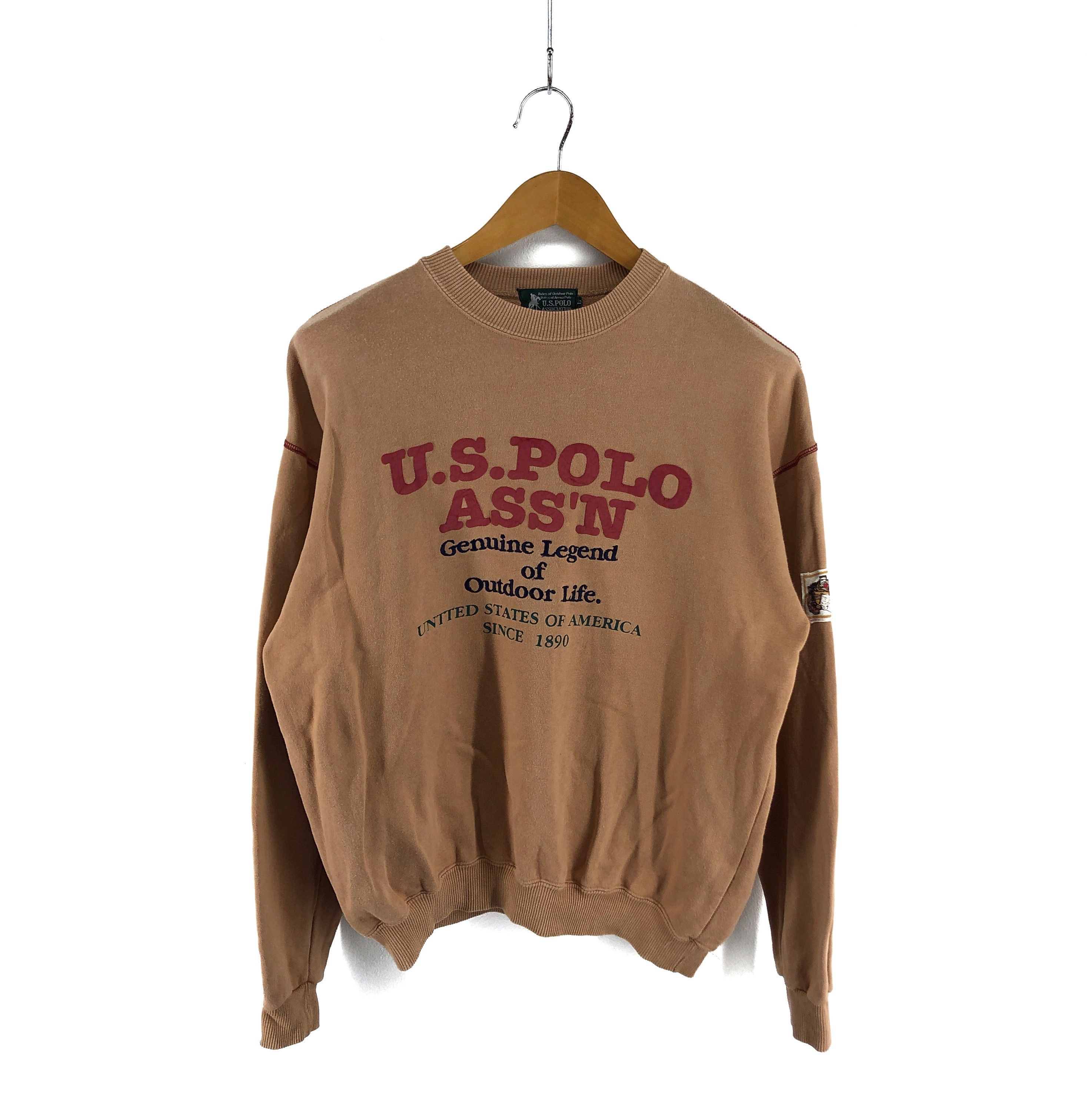 U.S. Polo Assn. USPA Crew Neck Sweatshirt #2607-93 Size US L / EU 52-54 / 3 - 1 Thumbnail