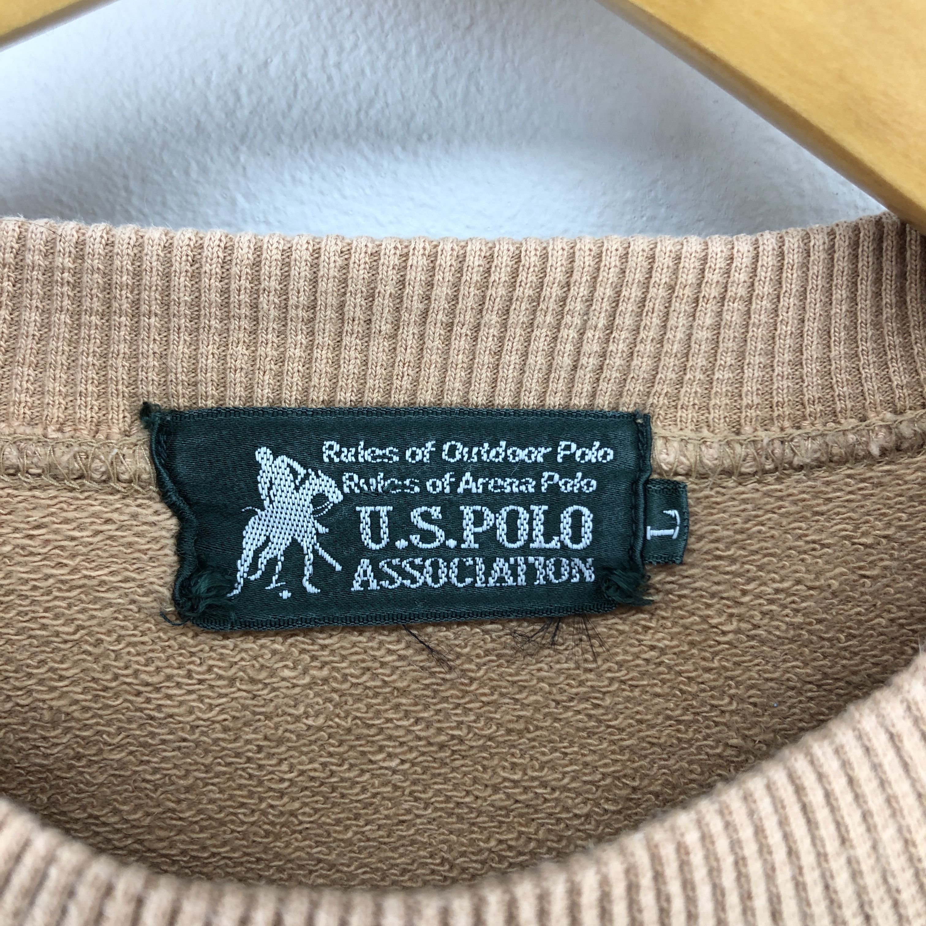 U.S. Polo Assn. USPA Crew Neck Sweatshirt #2607-93 Size US L / EU 52-54 / 3 - 6 Thumbnail