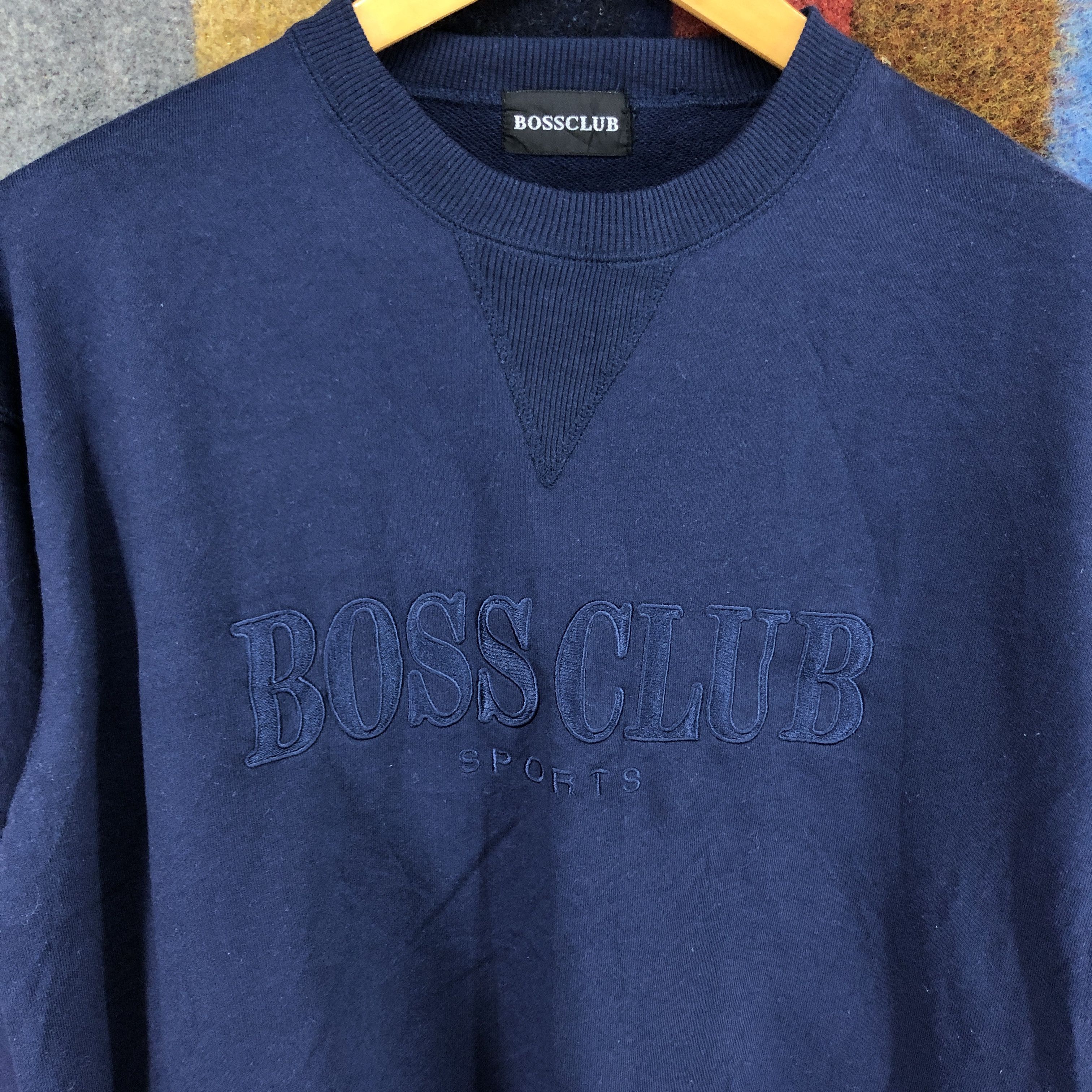 Other BOSS CLUB SPORTS Crew Neck Sweatshirt #2741-99 Size US M / EU 48-50 / 2 - 1 Thumbnail