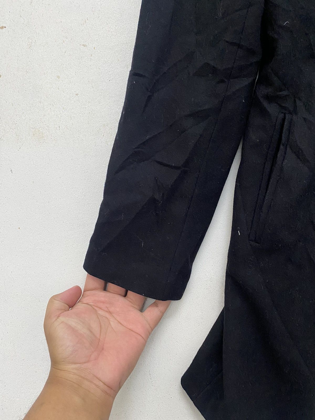 Yohji Yamamoto Vintage work shop wxyz double breast long jacket Size US M / EU 48-50 / 2 - 6 Thumbnail