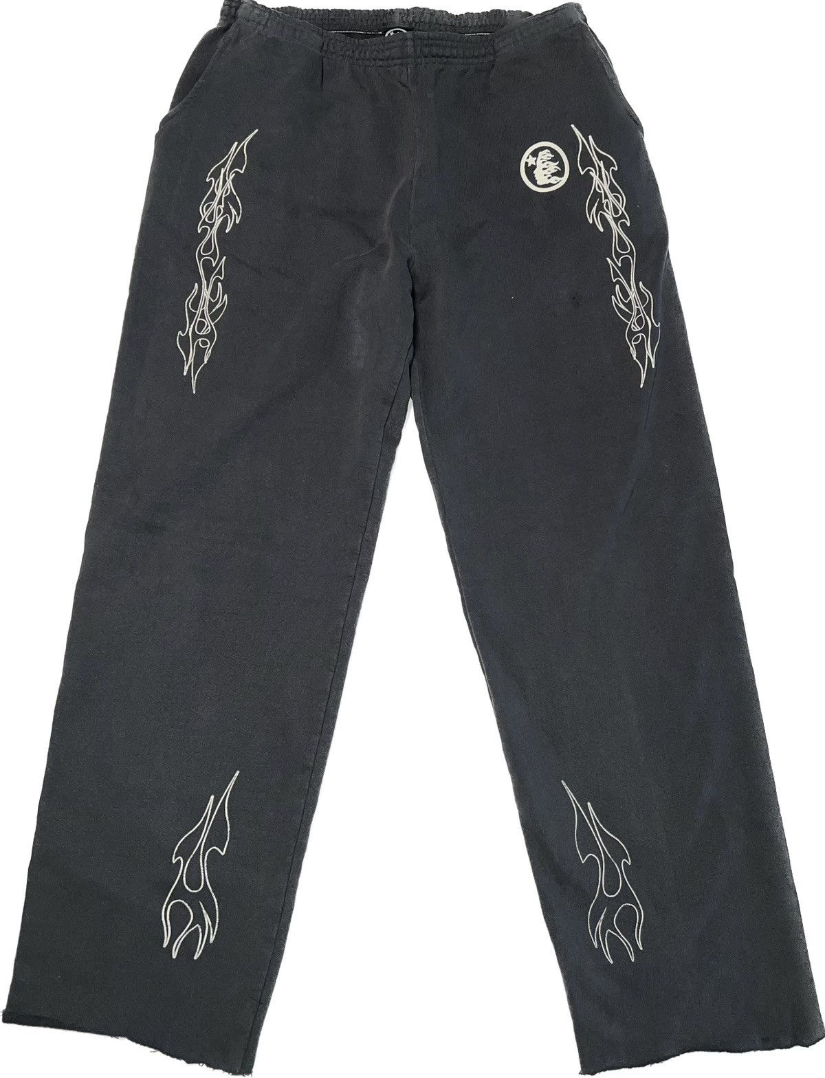 image of Hellstar Sweatpants in Black, Men's (Size 38)