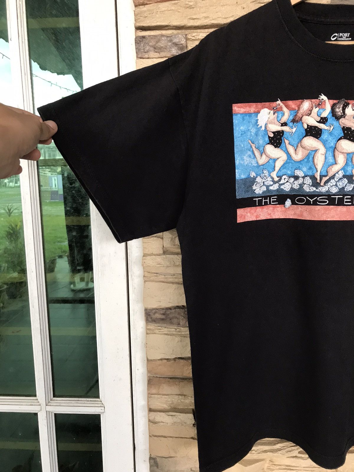 Vintage C Port Company The Oyster Dance Art Design Tee Size US XL / EU 56 / 4 - 4 Thumbnail