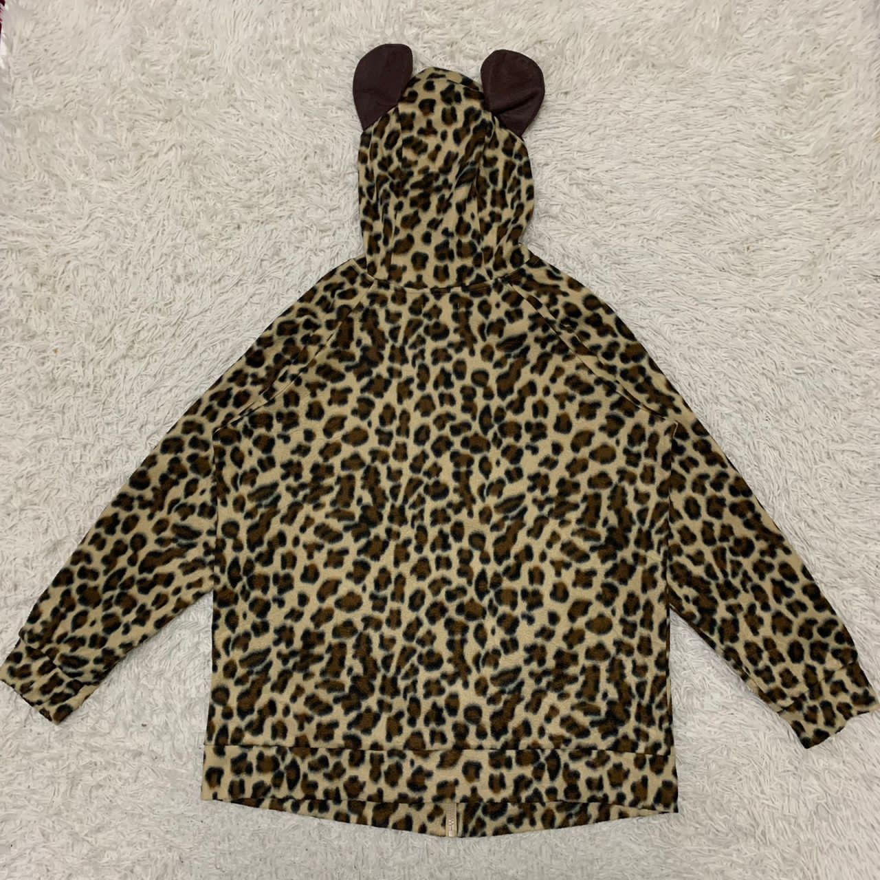 Japanese Brand P.H leopard design hoodie Size L / US 10 / IT 46 - 2 Thumbnail