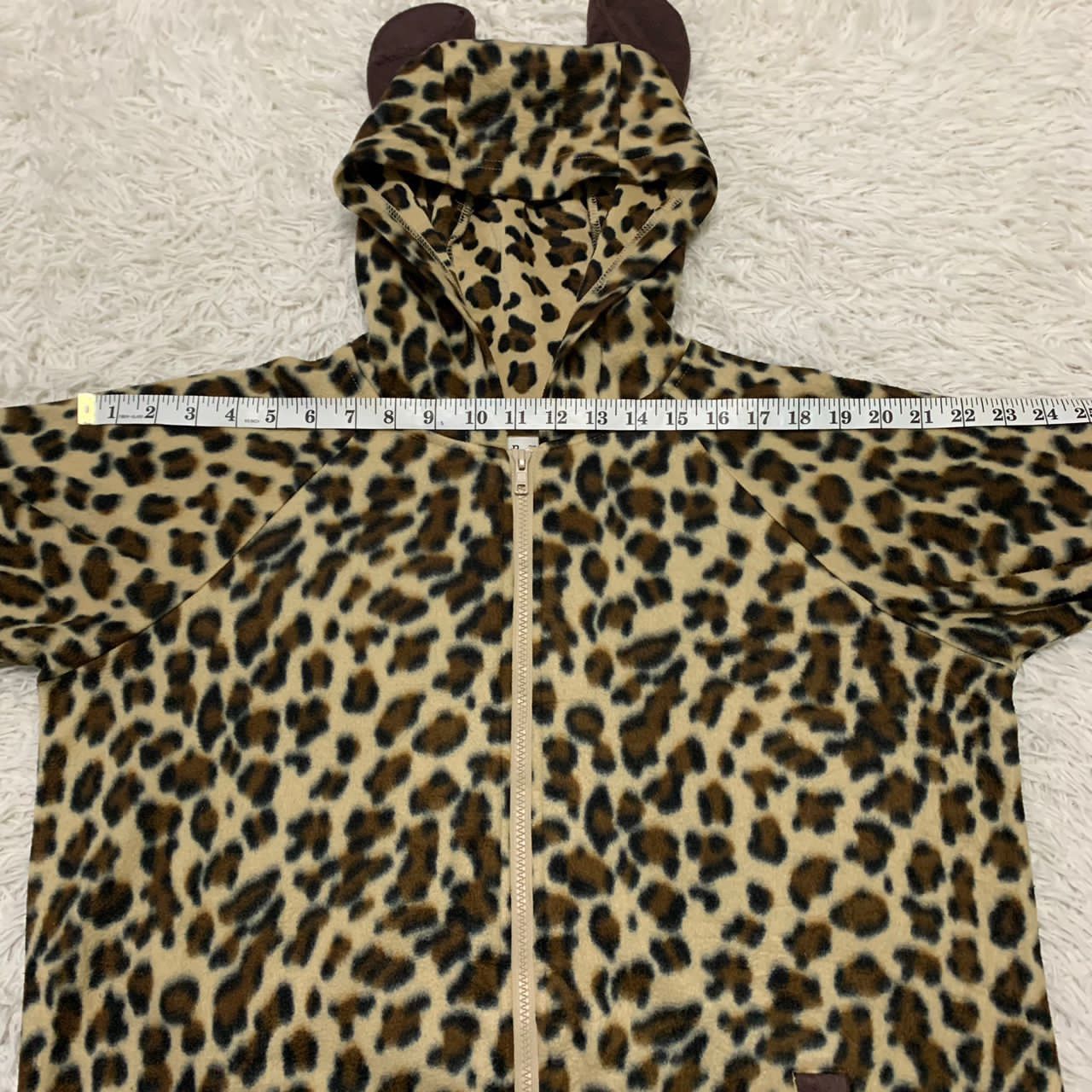 Japanese Brand P.H leopard design hoodie Size L / US 10 / IT 46 - 5 Thumbnail