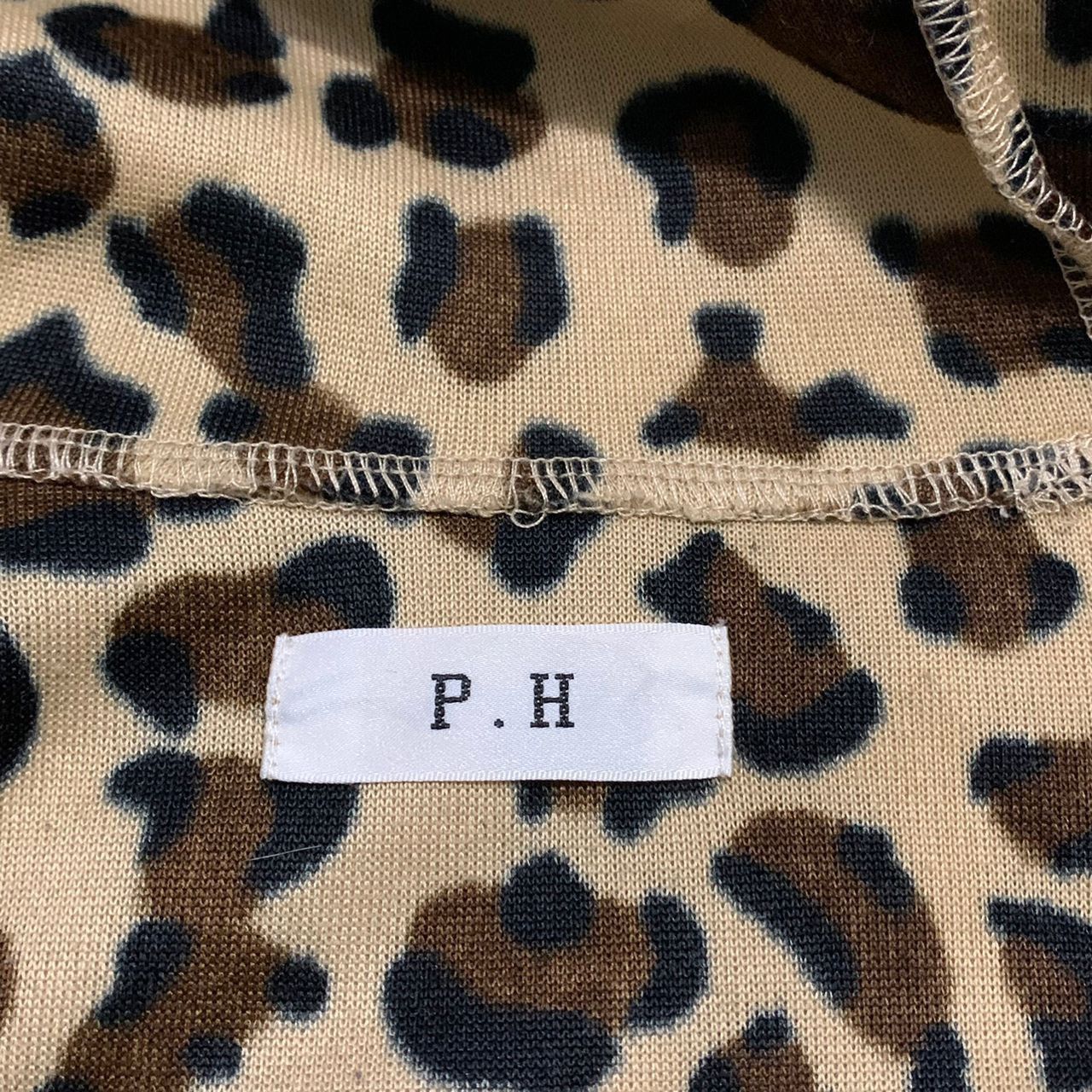 Japanese Brand P.H leopard design hoodie Size L / US 10 / IT 46 - 9 Thumbnail