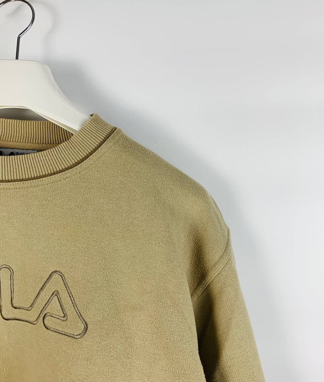 Fila Fila Vintage sweatshirt beige XL Size US XL / EU 56 / 4 - 2 Thumbnail