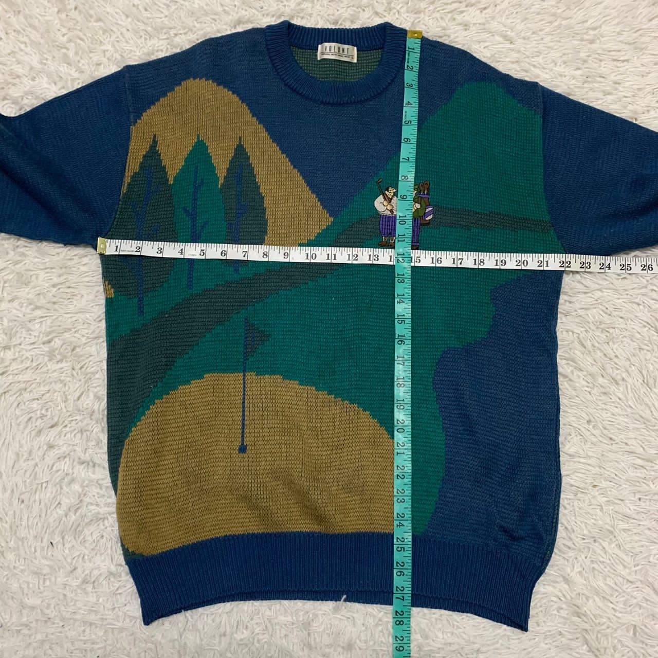 Japanese Brand Rare Design Volunt original men’s basic wear knit Size US L / EU 52-54 / 3 - 5 Thumbnail
